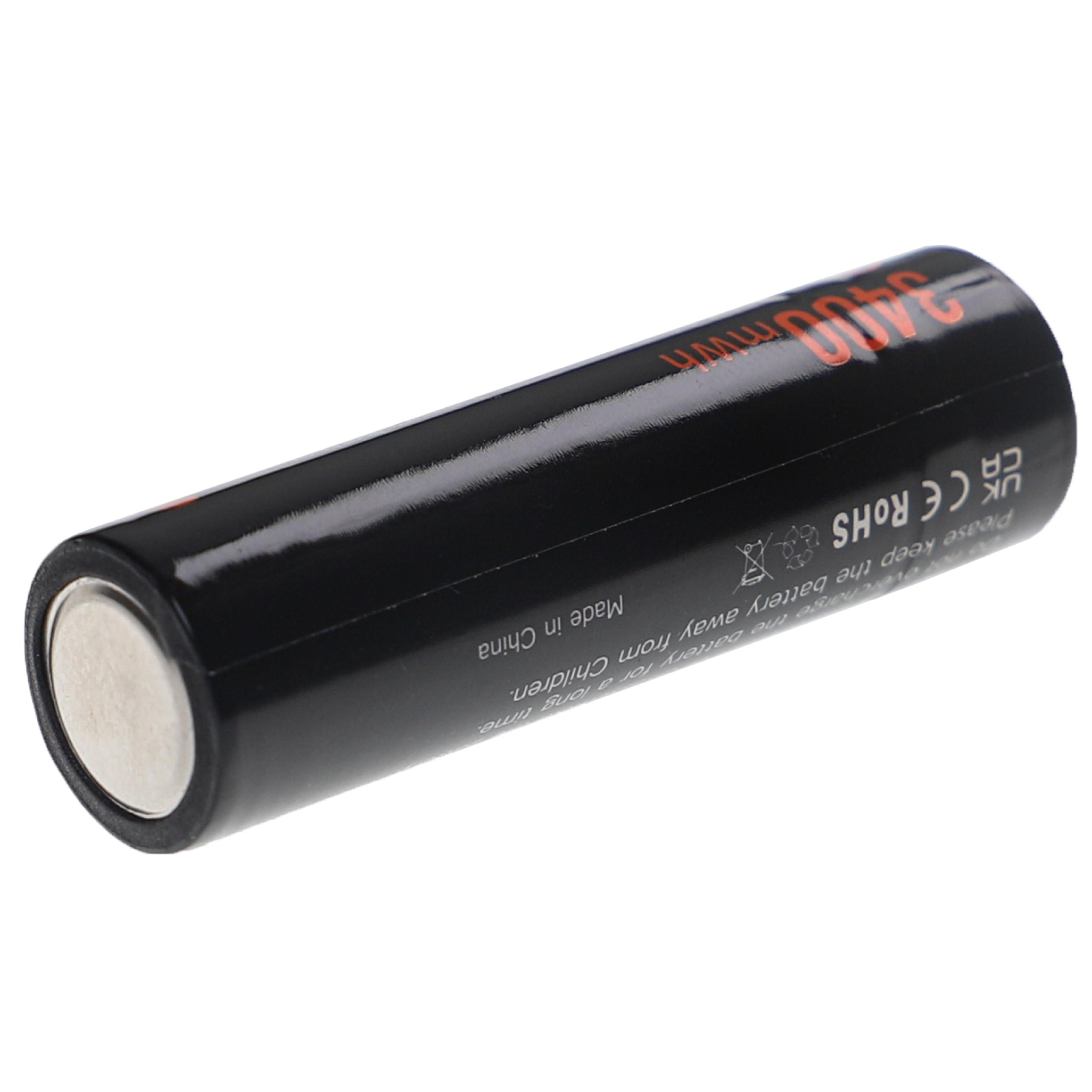 AA Mignon Replacement Battery (5 Units) for Use in Various Devices - 920 mAh 3.7 V Li-Ion