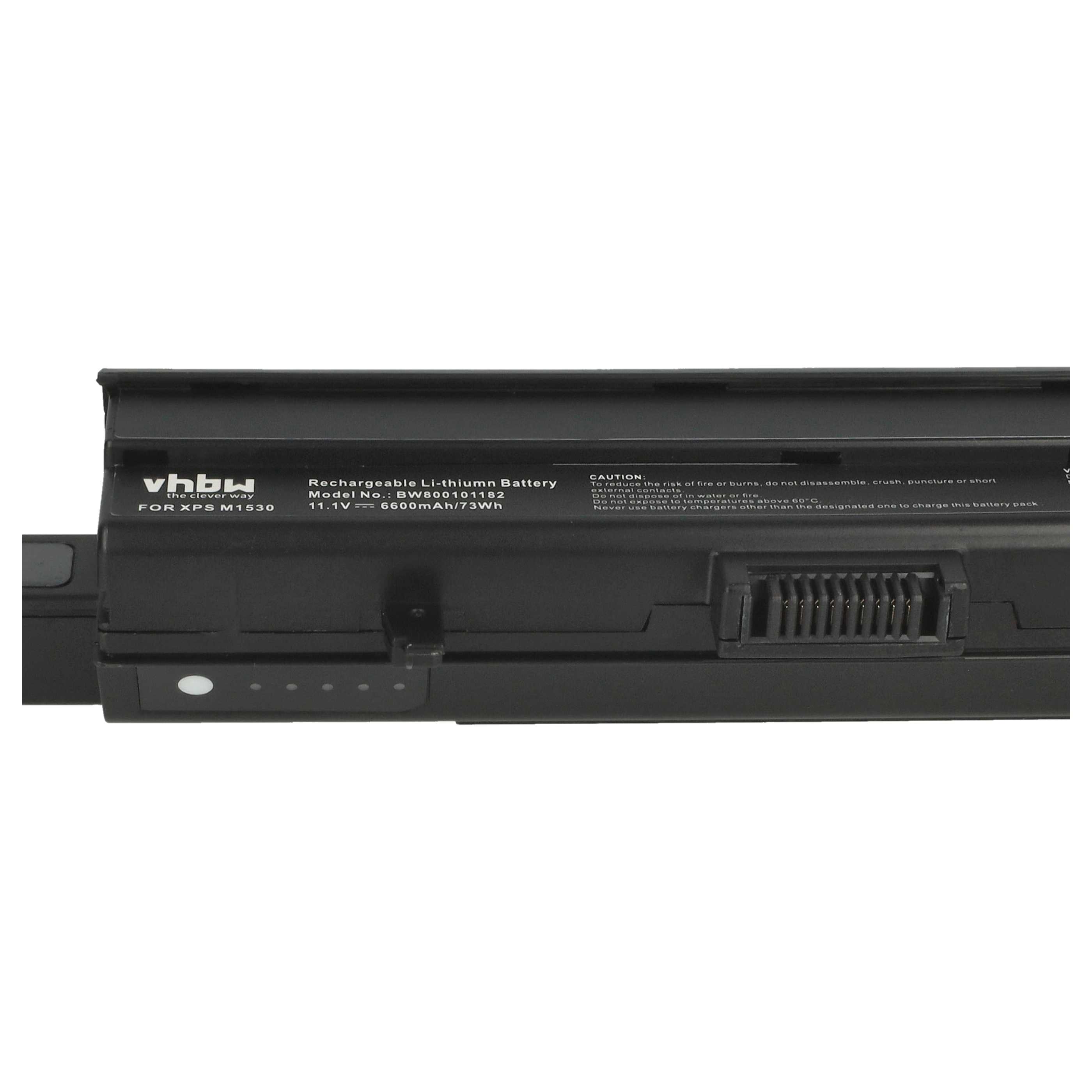 Akumulator do laptopa zamiennik Dell 312-0664, 312-0660, 312-0662, 312-0663 - 6600 mAh 11,1 V Li-Ion, czarny