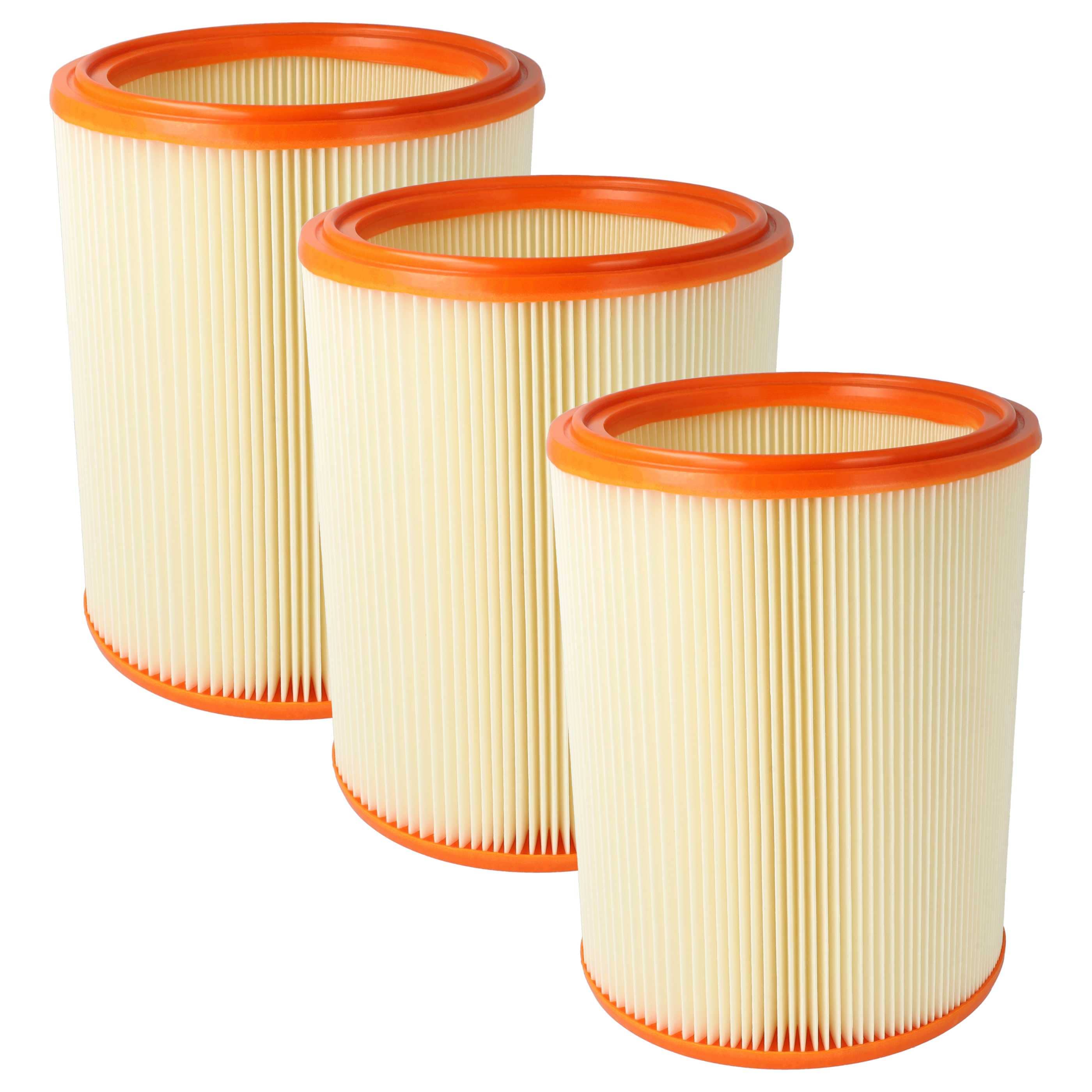3x pleated filter replaces Festool 486241 for Bosch Vacuum Cleaner
