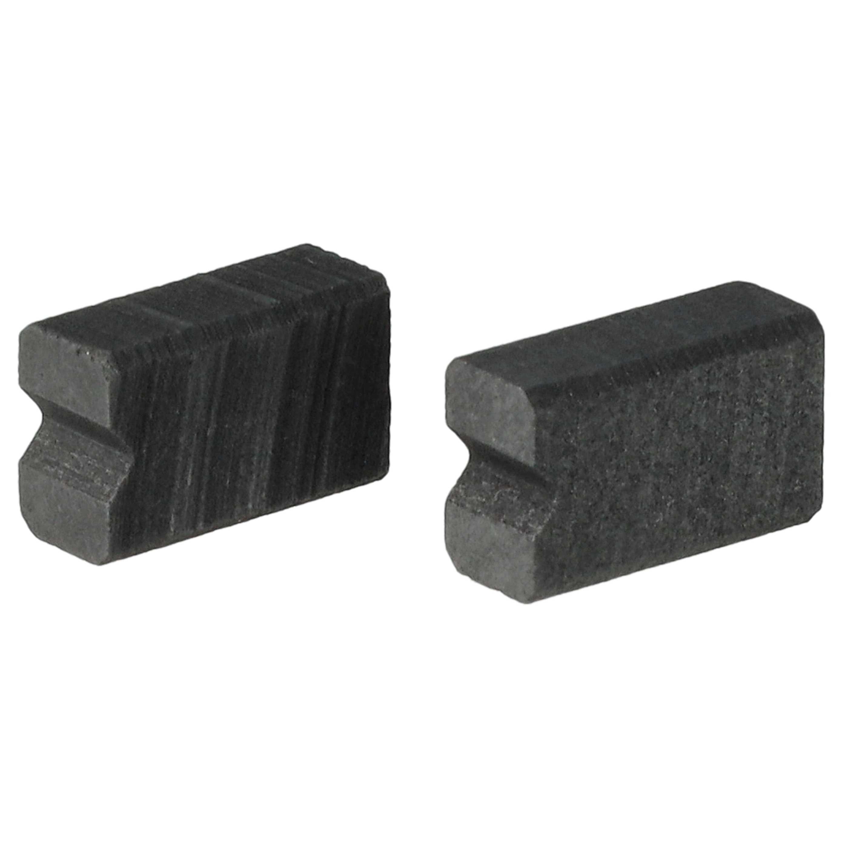 2x Kohlebürste passend für Bosch / Saeco / Siemens Jura Elektrowerkzeug - 6,25 x 4 x 10mm