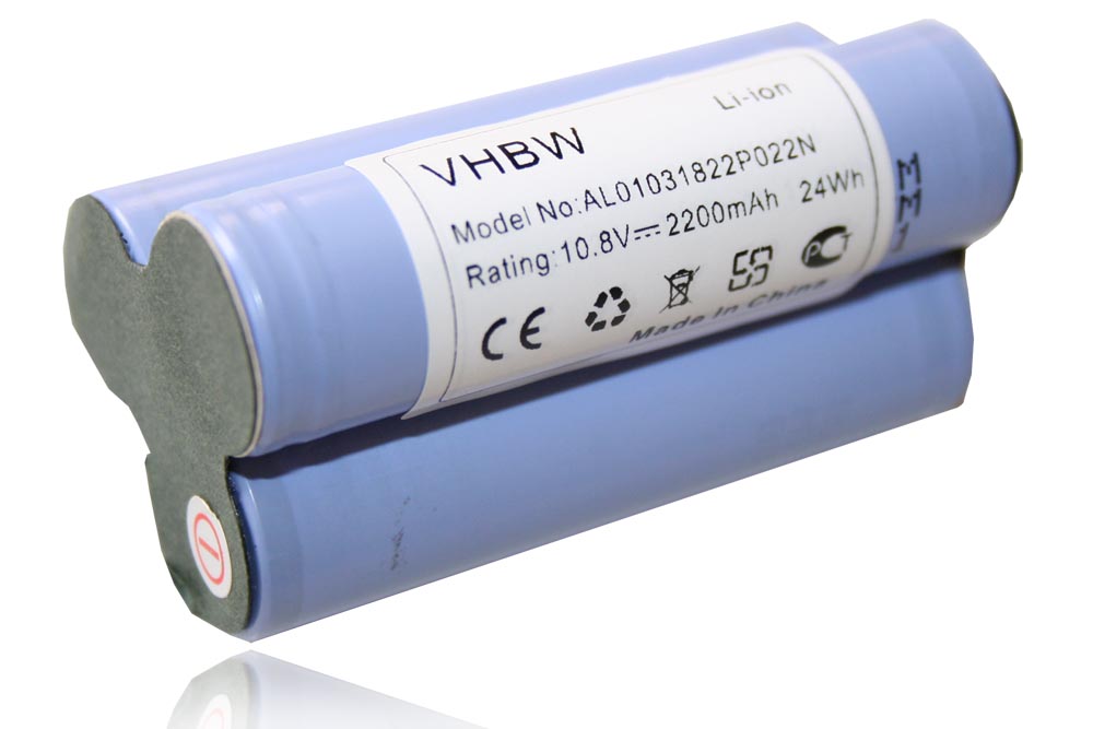Batteria per attrezzo sostituisce Bosch KEO - 2200 mAh, 10,8 V, Li-Ion