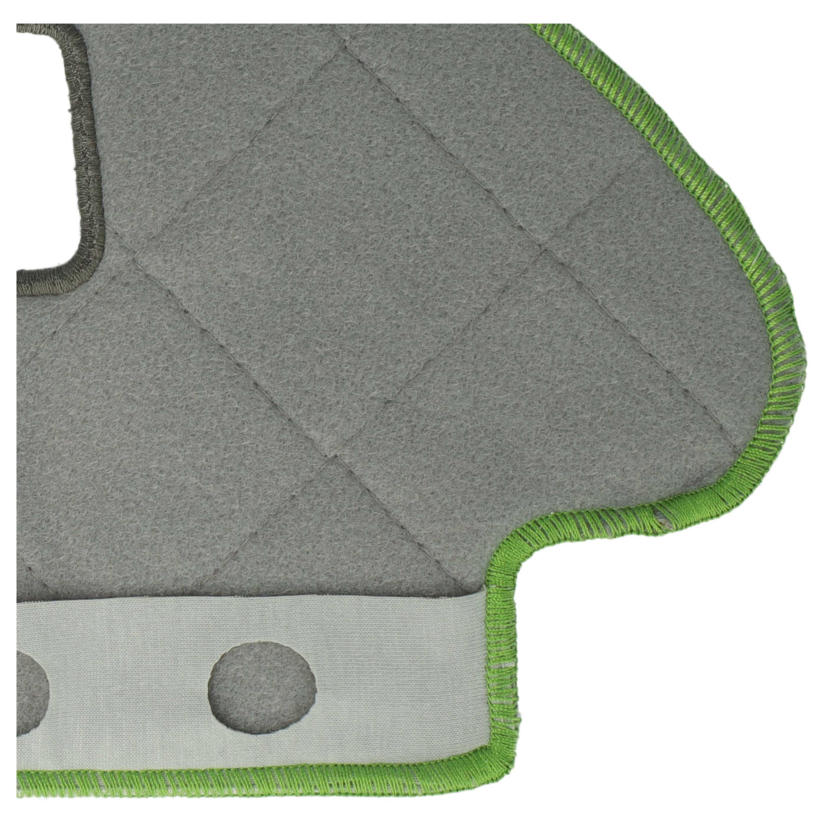 Cleaning Cloth Set (9 Part) suitable for iRobot Roomba E6, i7, i3, J7 Robot Vacuum - microfibre
