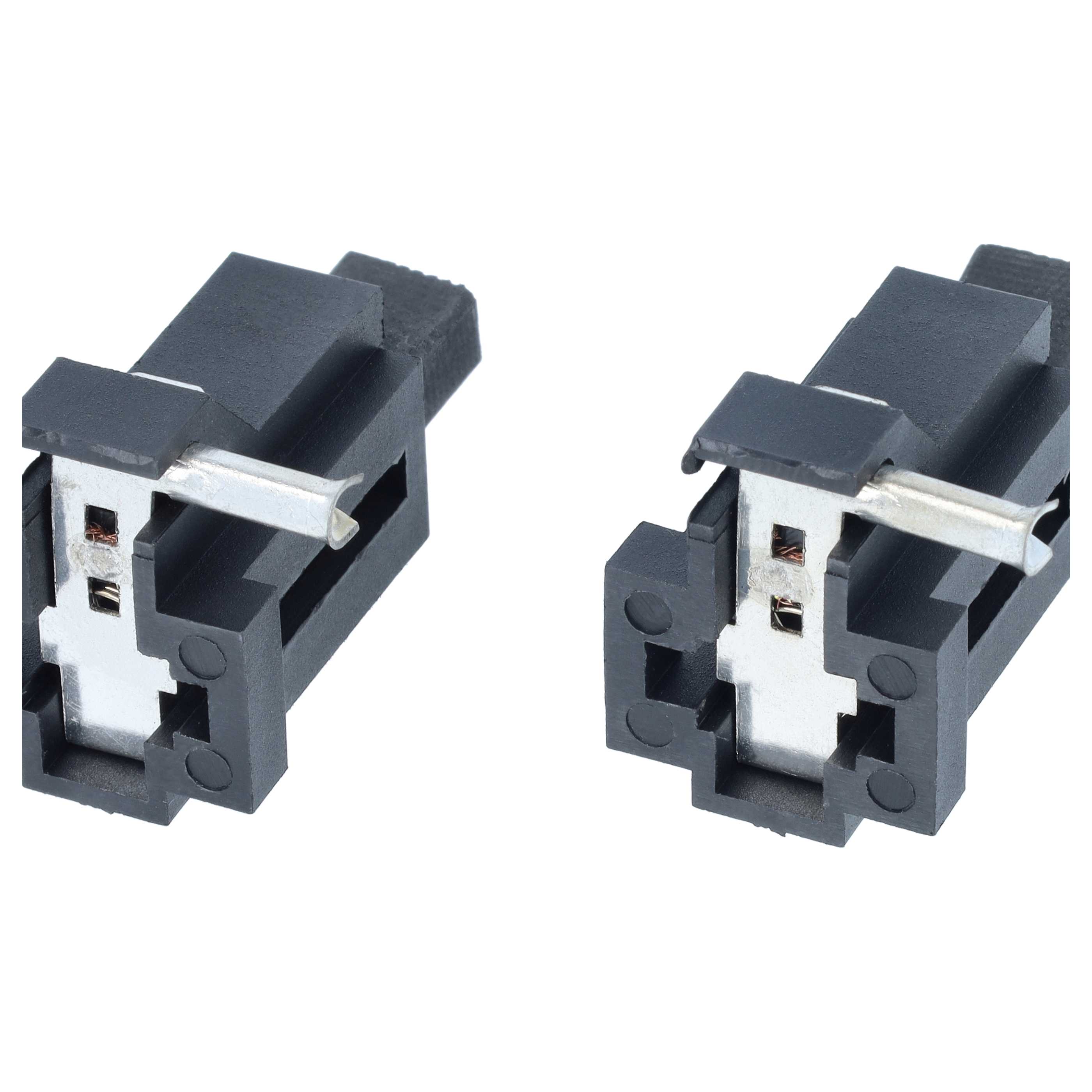 2x Kohlebürste als Ersatz für Bosch 2610992427, 2610993157 für Elektrowerkzeug - 9,67 x 9,5 x 6,3mm