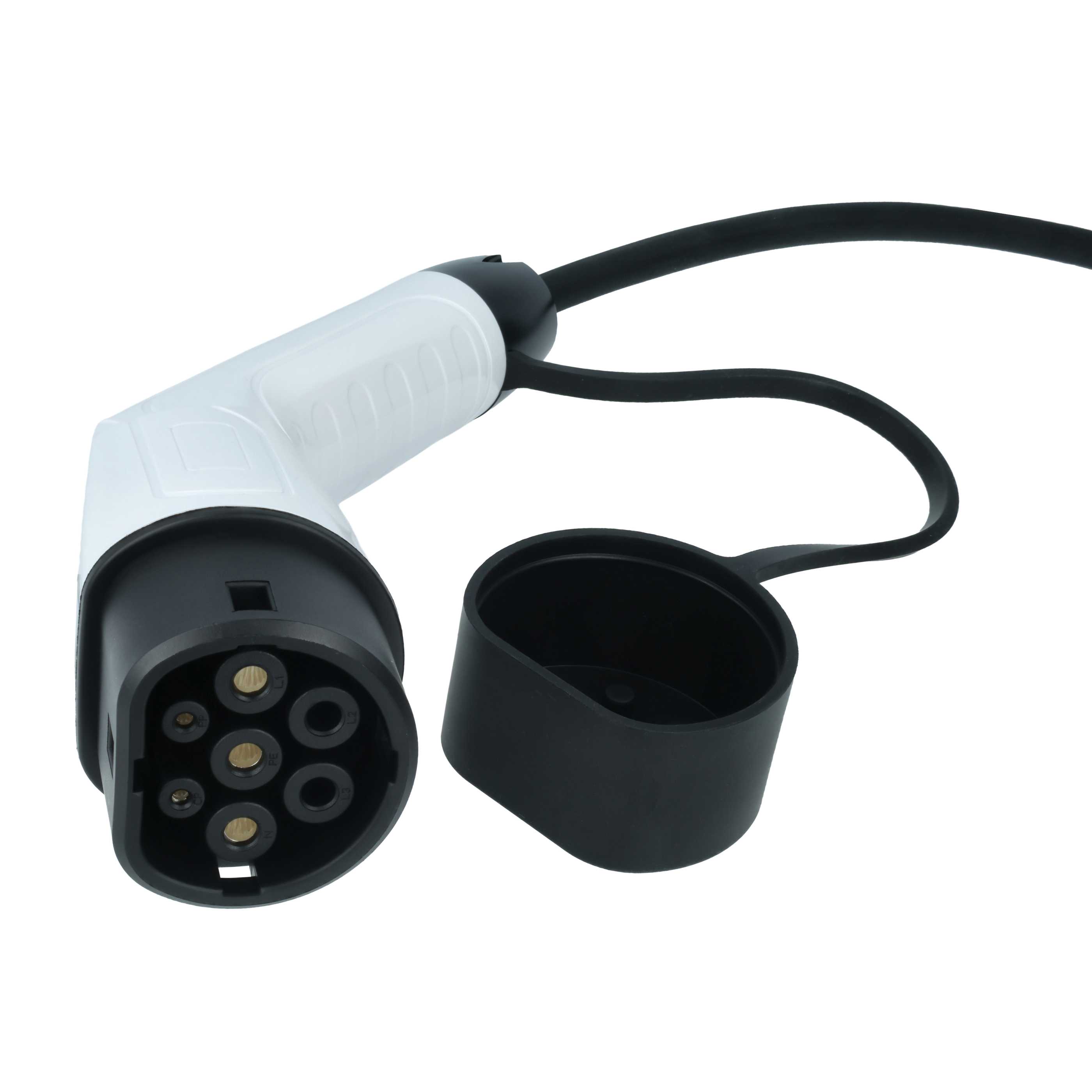 Charging Cable - Type 2 to Euro Socket Cable, Single-Phase, 16 A, 3.5 kW, 3 m
