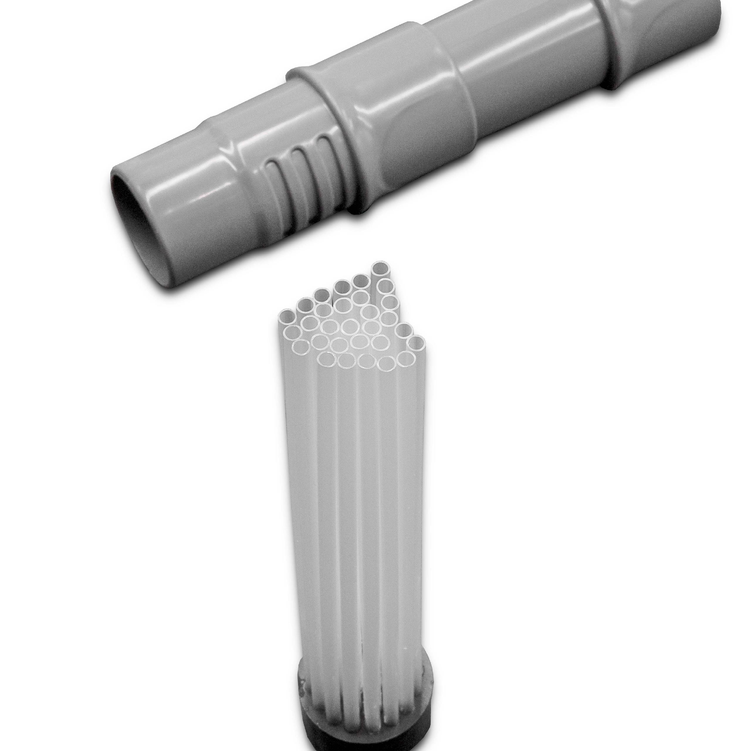  Brush for Vacuum Cleaner - Furniture Brush with Long, Flexible Tubes 