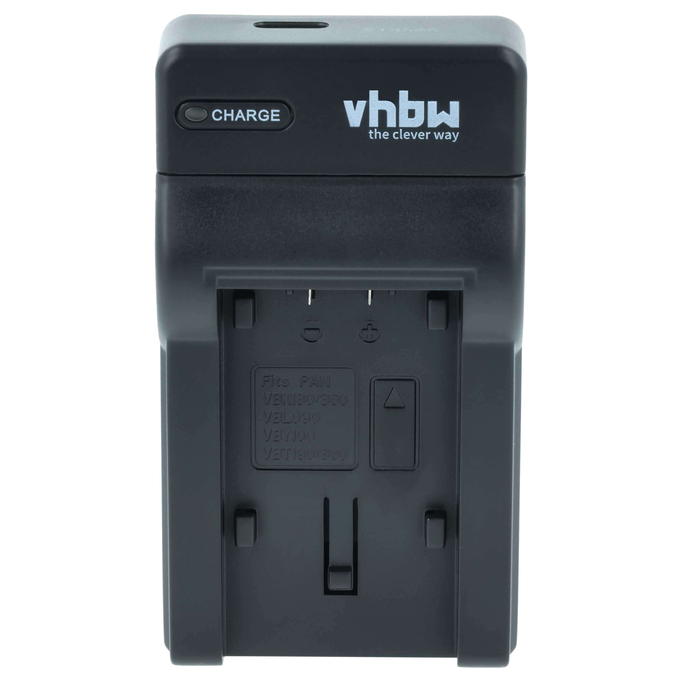Caricabatterie USB-C + cavo USB-C per fotocamera Panasonic HC-250EB - 0,5 A