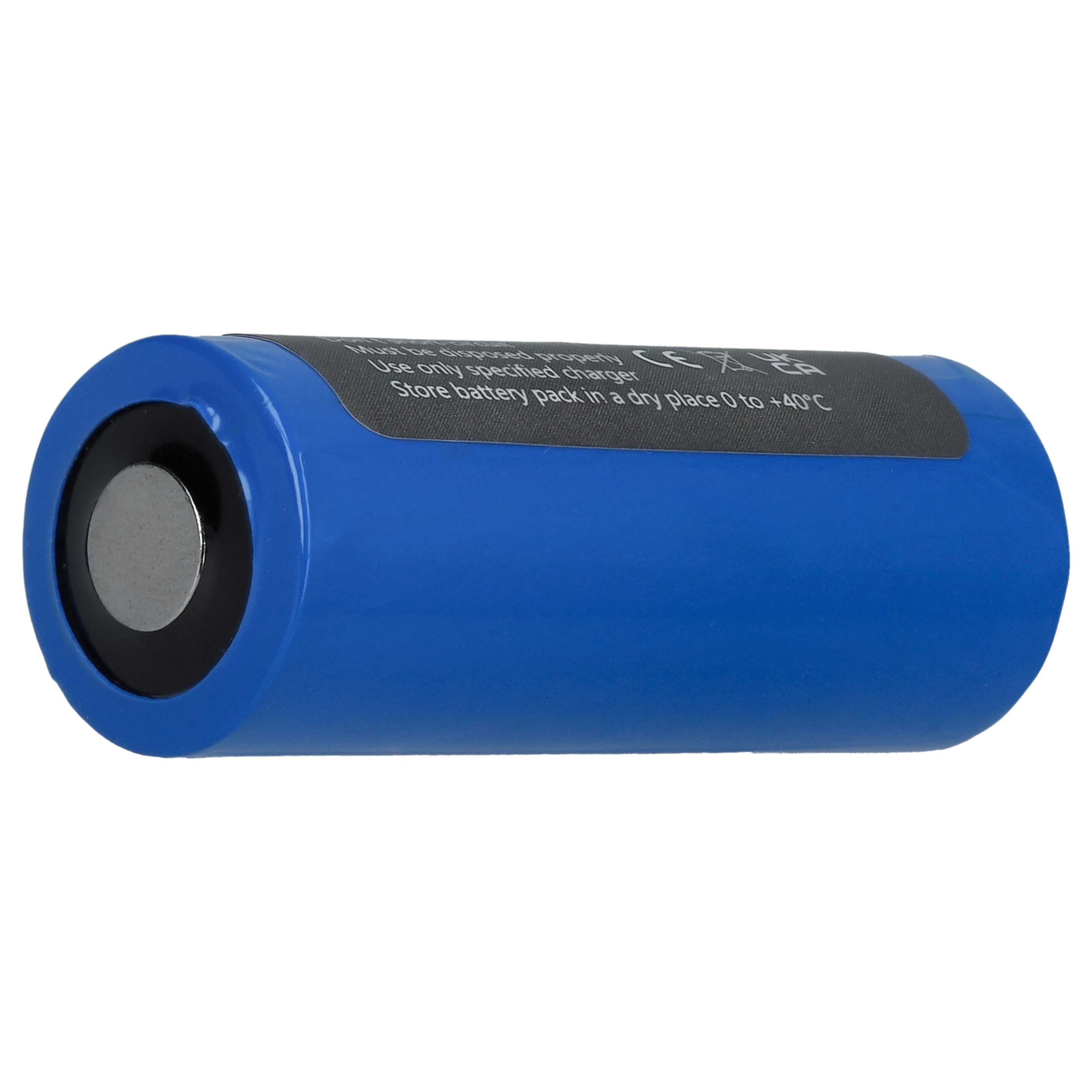 Pile remplace CR17450E-R pour - 2400mAh 3V Li-ion