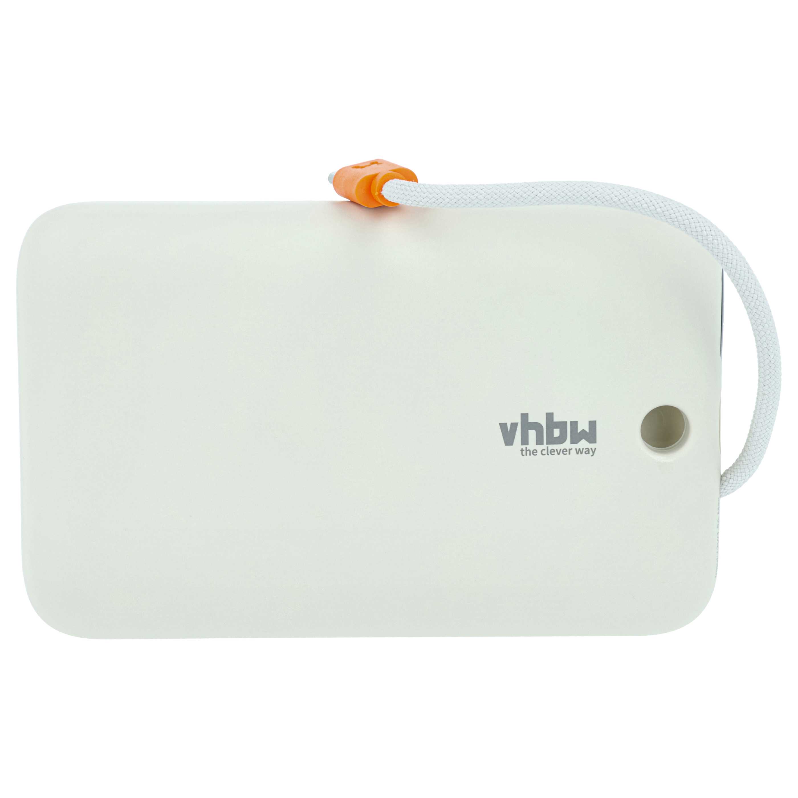 Magnetyczny bezprzewodowy powerbank 10000 mAh do np. iPhone, Samsung, Xiaomi - beżowy