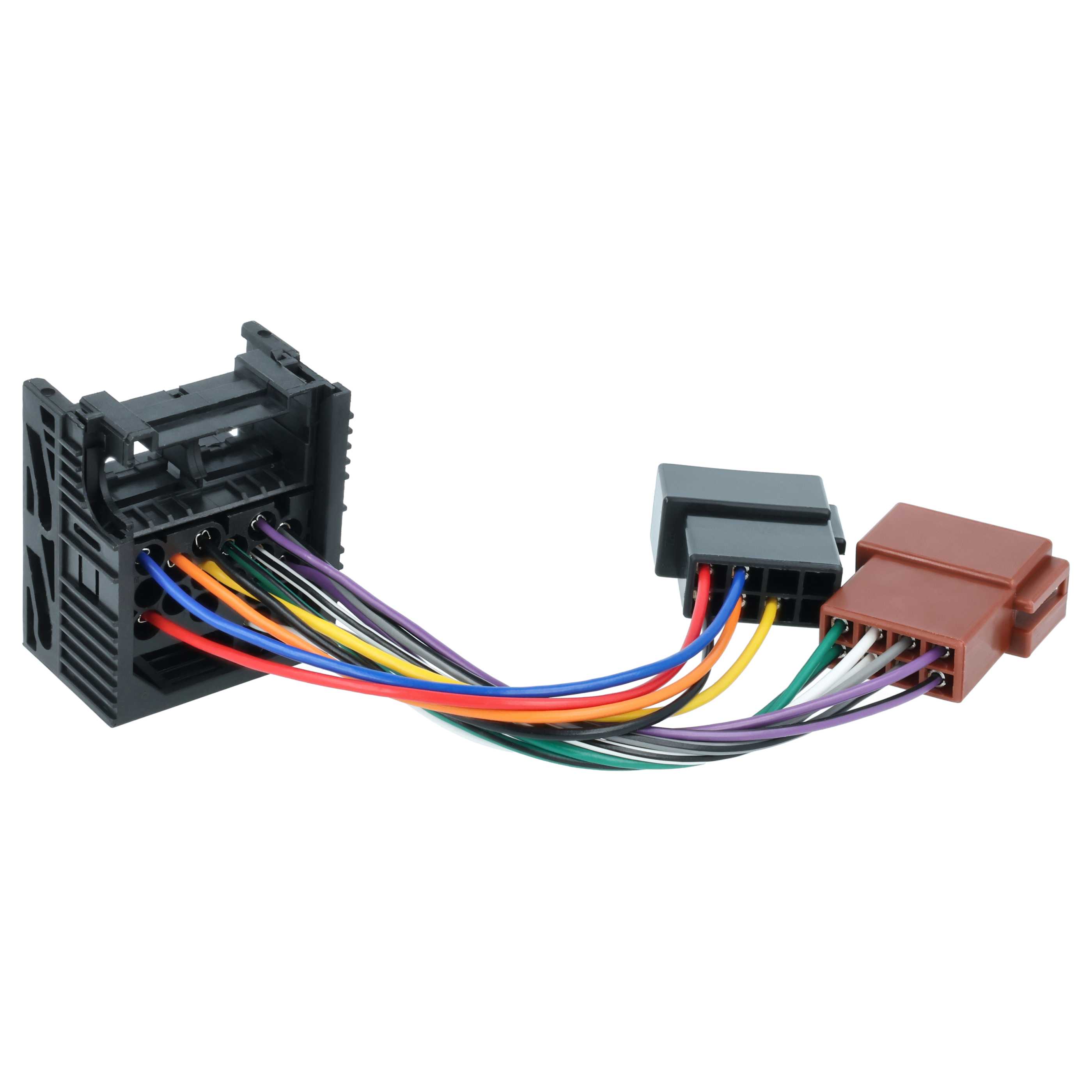 Universal ISO Adapter passend für Land Rover, BMW, Rover 3er Serie diverse Autoradios u.a. - ISO 10487 Stecker