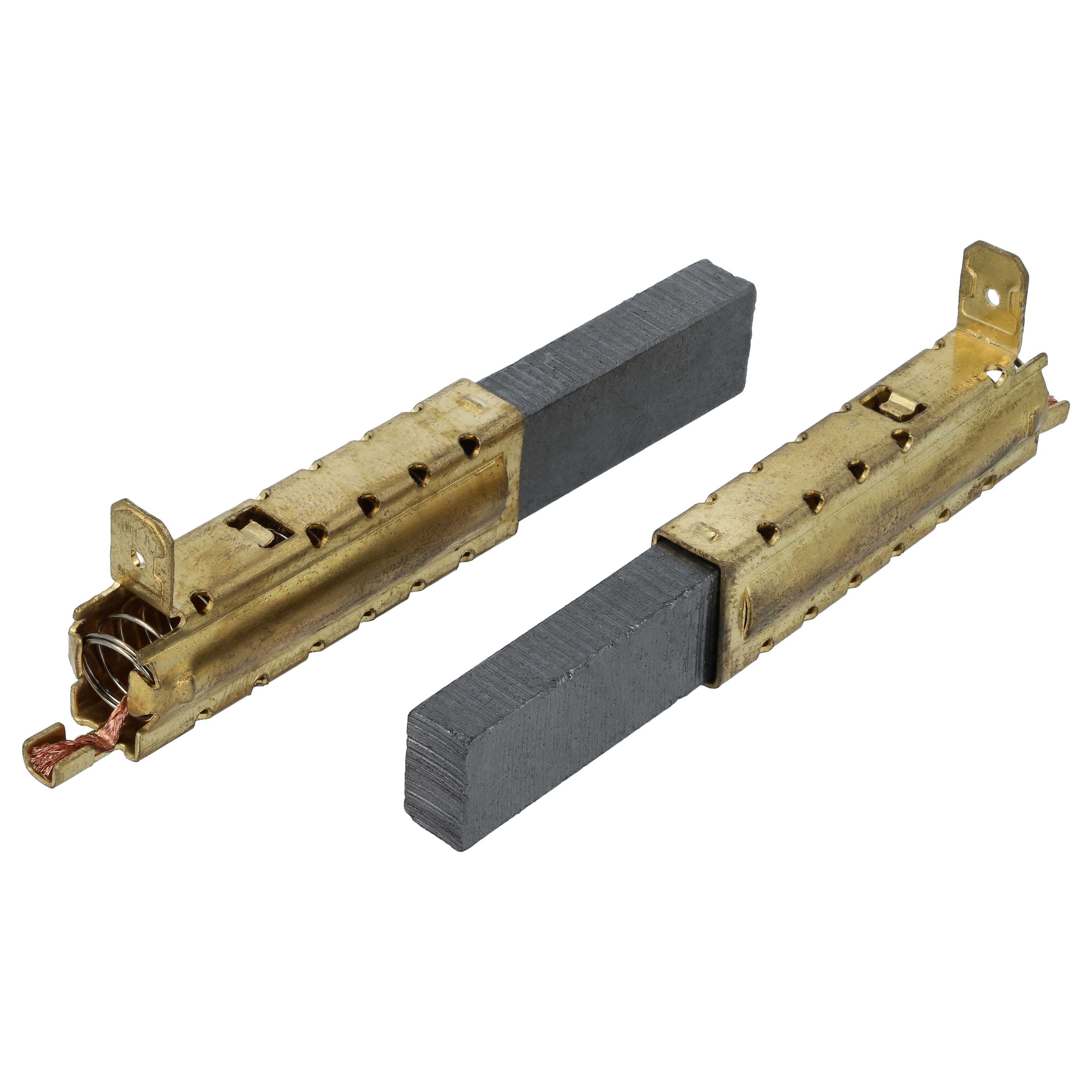 2x escobilla de carbón reemplaza Flex 4030293103535, 297909 para aspiradora - 6,3 x 11 x 32 mm