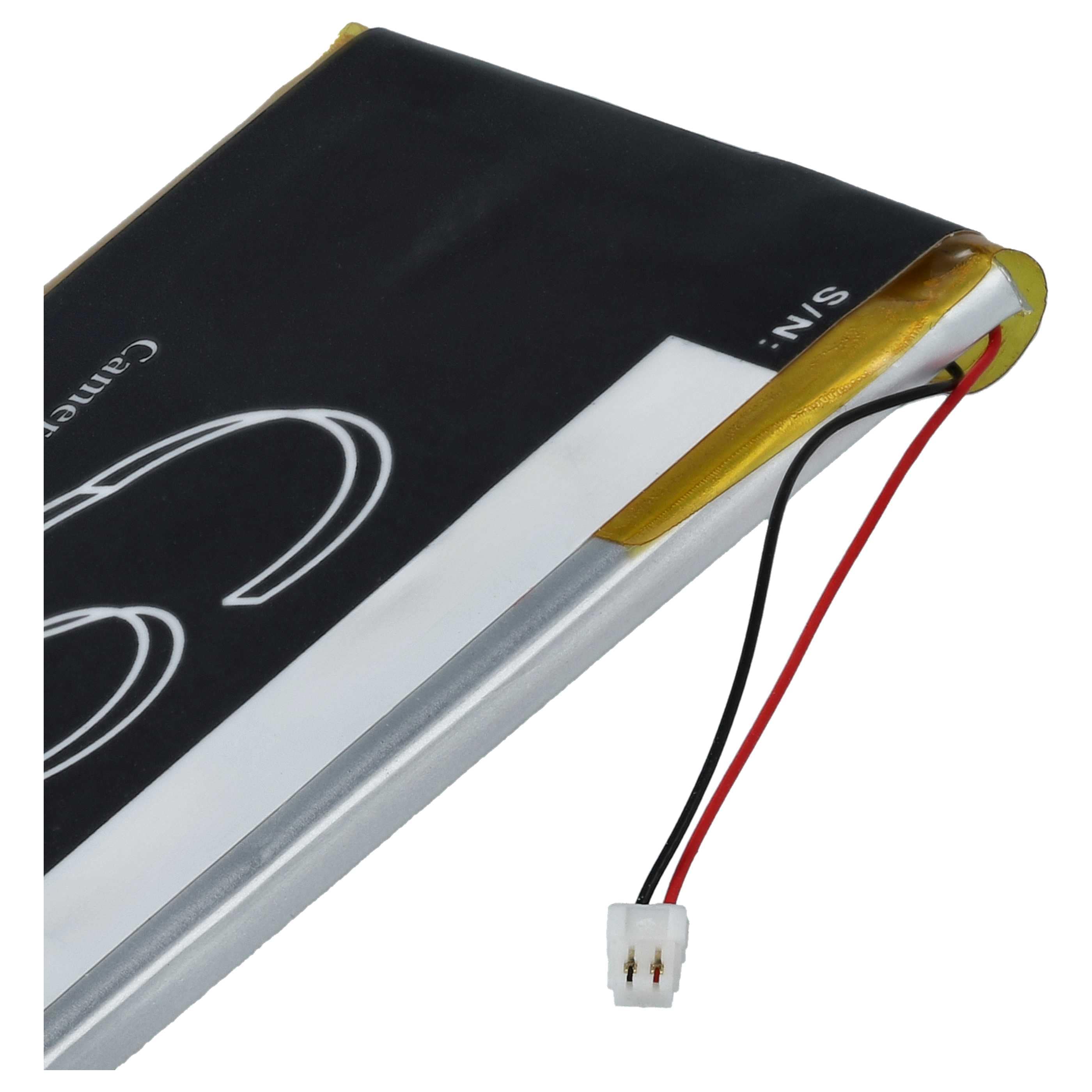 MP3-Player-Akku passend für Sony NWZ-S616F - 750mAh 3,7V Li-Polymer
