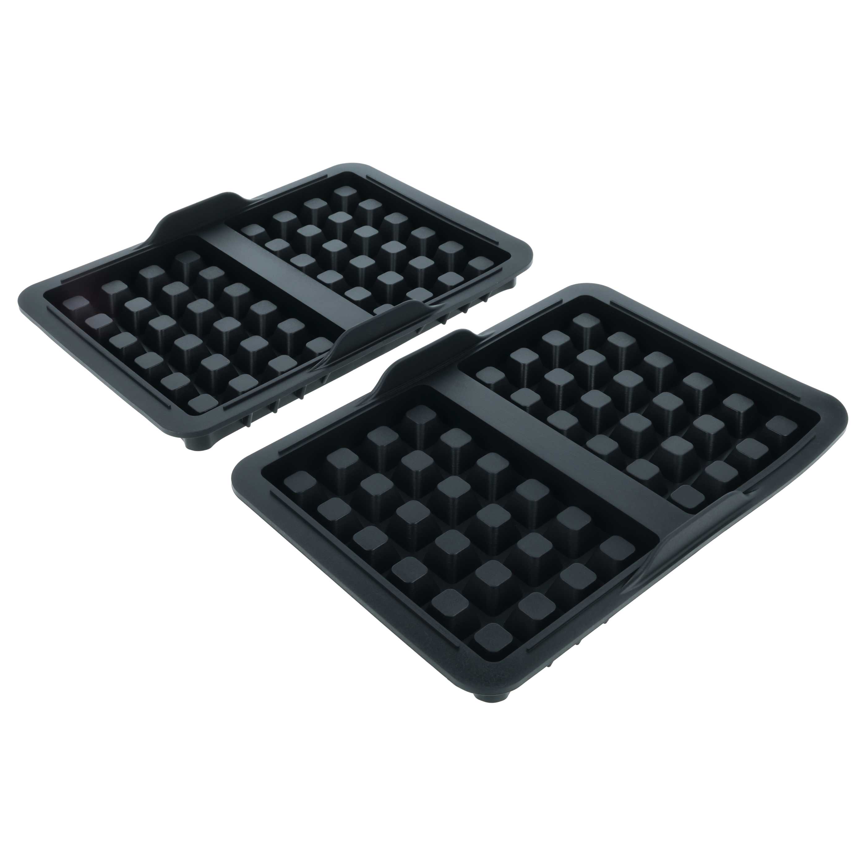 2x Waffeleinsatz passend für Ninja AirFryer AF400EU, AF451EU, AF500EU Heißluftfritteusen - Silikon, BPA-frei