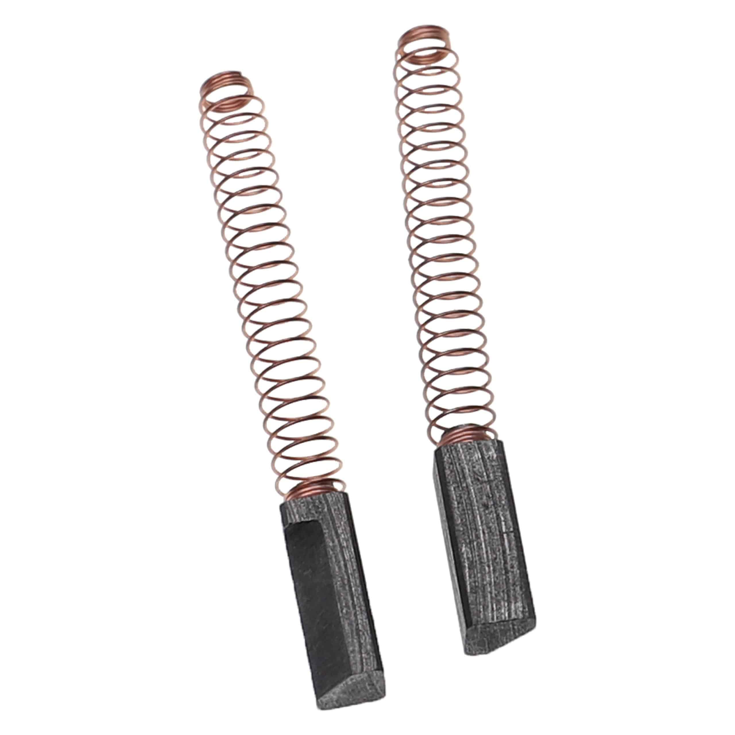 2x Carbon Brush as Replacement for KitchenAid 1938379, 3184115 Electric Power Tools + Spring, 19 x 6mm