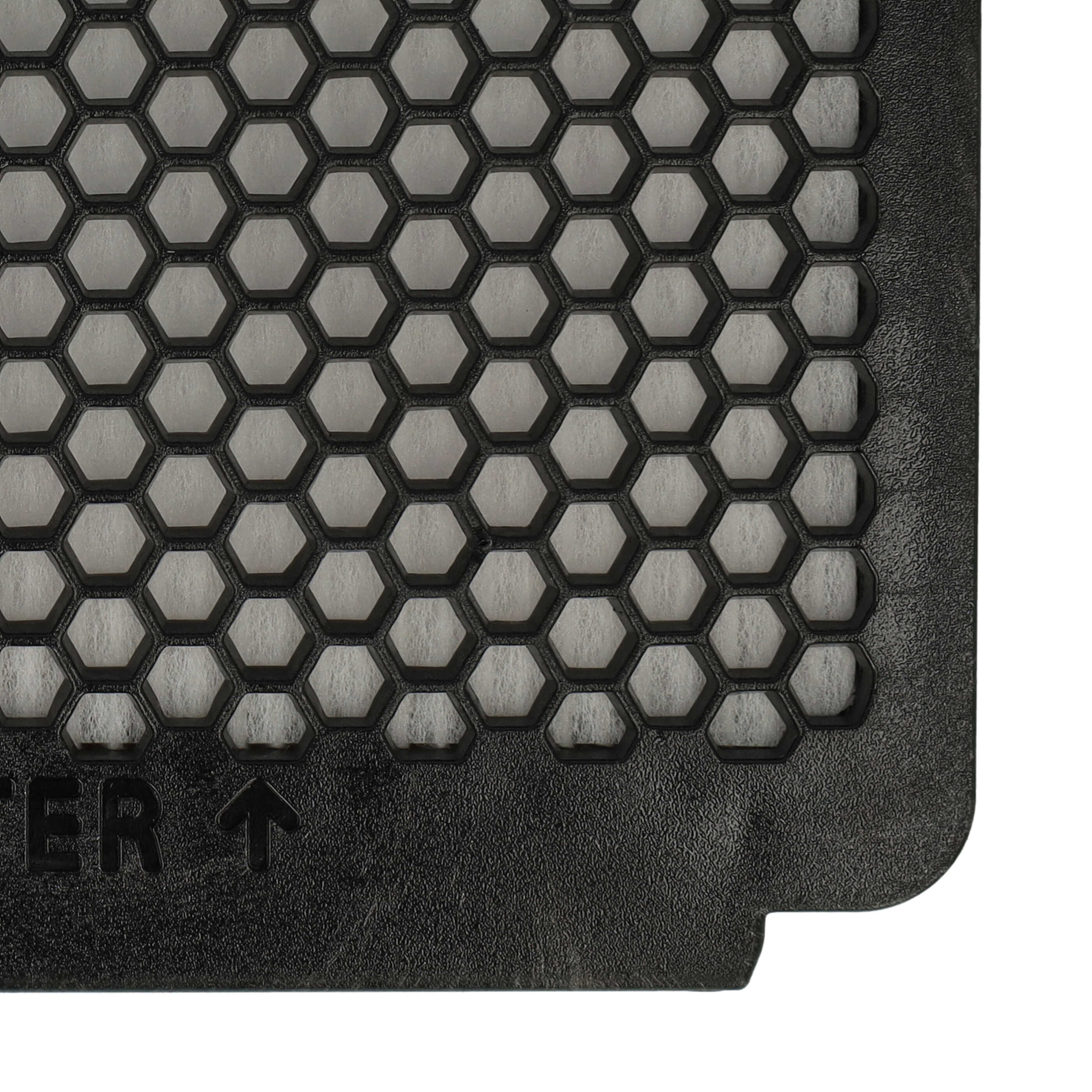 Filtro reemplaza Rowenta RS-RT4109, ZR902501 para aspiradora - filtro Hepa negro / blanco