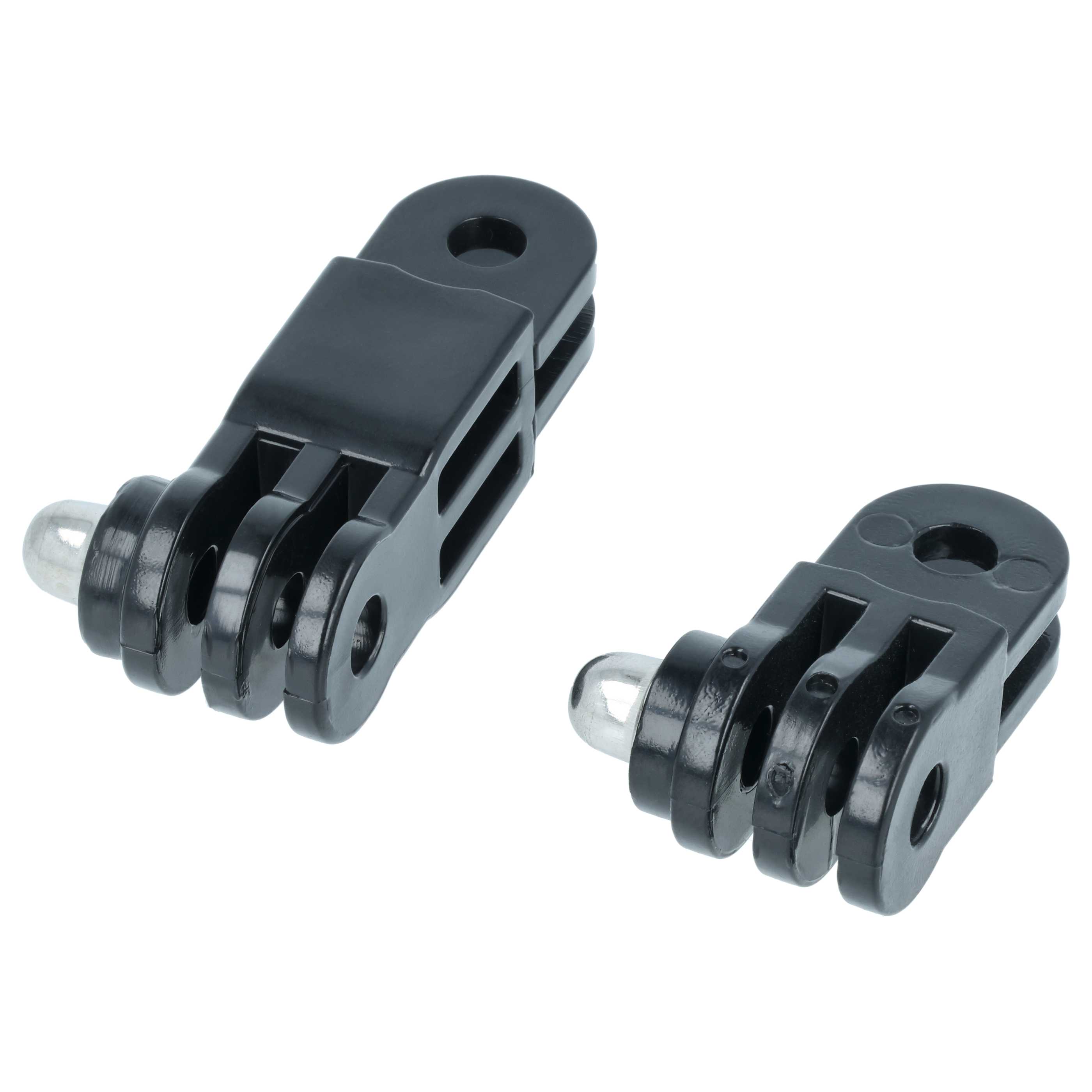 Soporte de manillar moto para cámara de acción Garmin VIRB Elite, GoPro Hero - Con brazos pivotantes giratorio