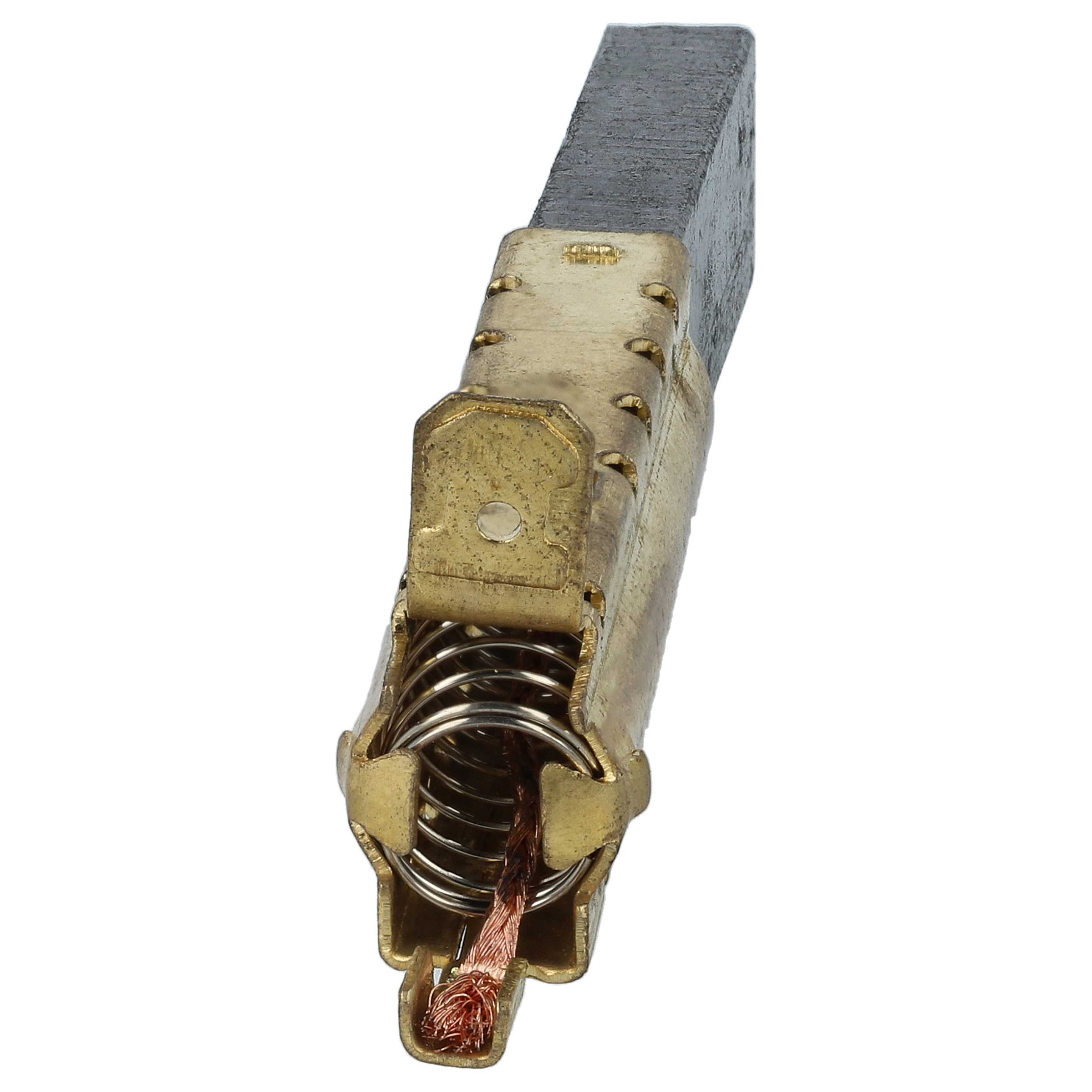 2x escobilla de carbón reemplaza Flex 4030293103535, 297909 para aspiradora - 6,3 x 11 x 32 mm