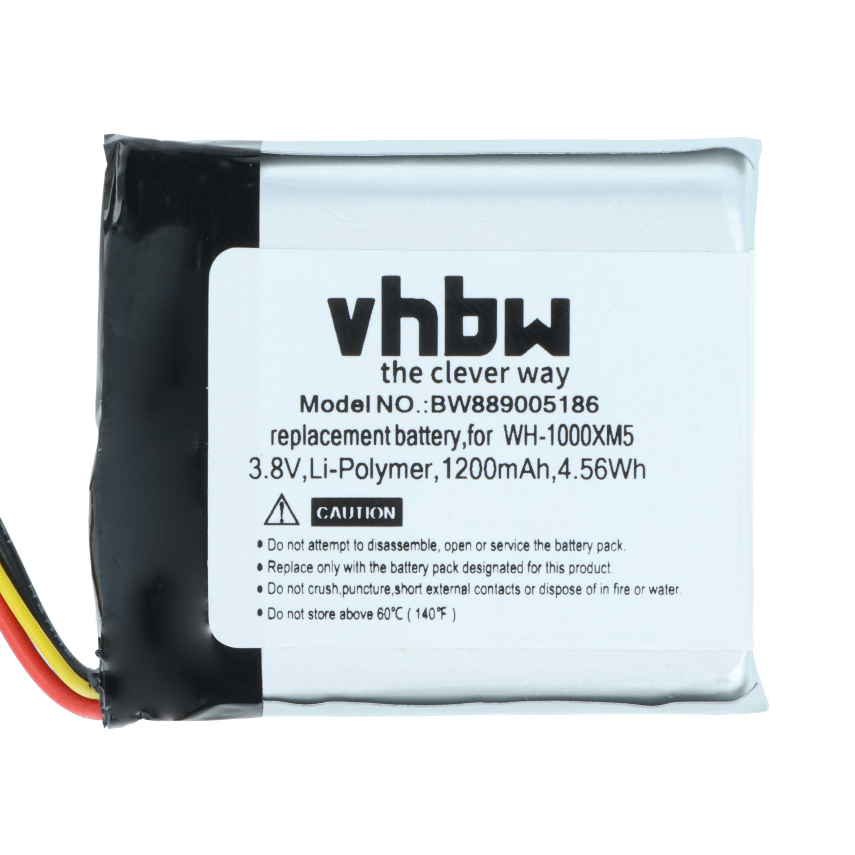 Akumulator do słuchawek bezprzewodowych zamiennik Sony SP723741 - 1200 mAh 3,8 V LiPo