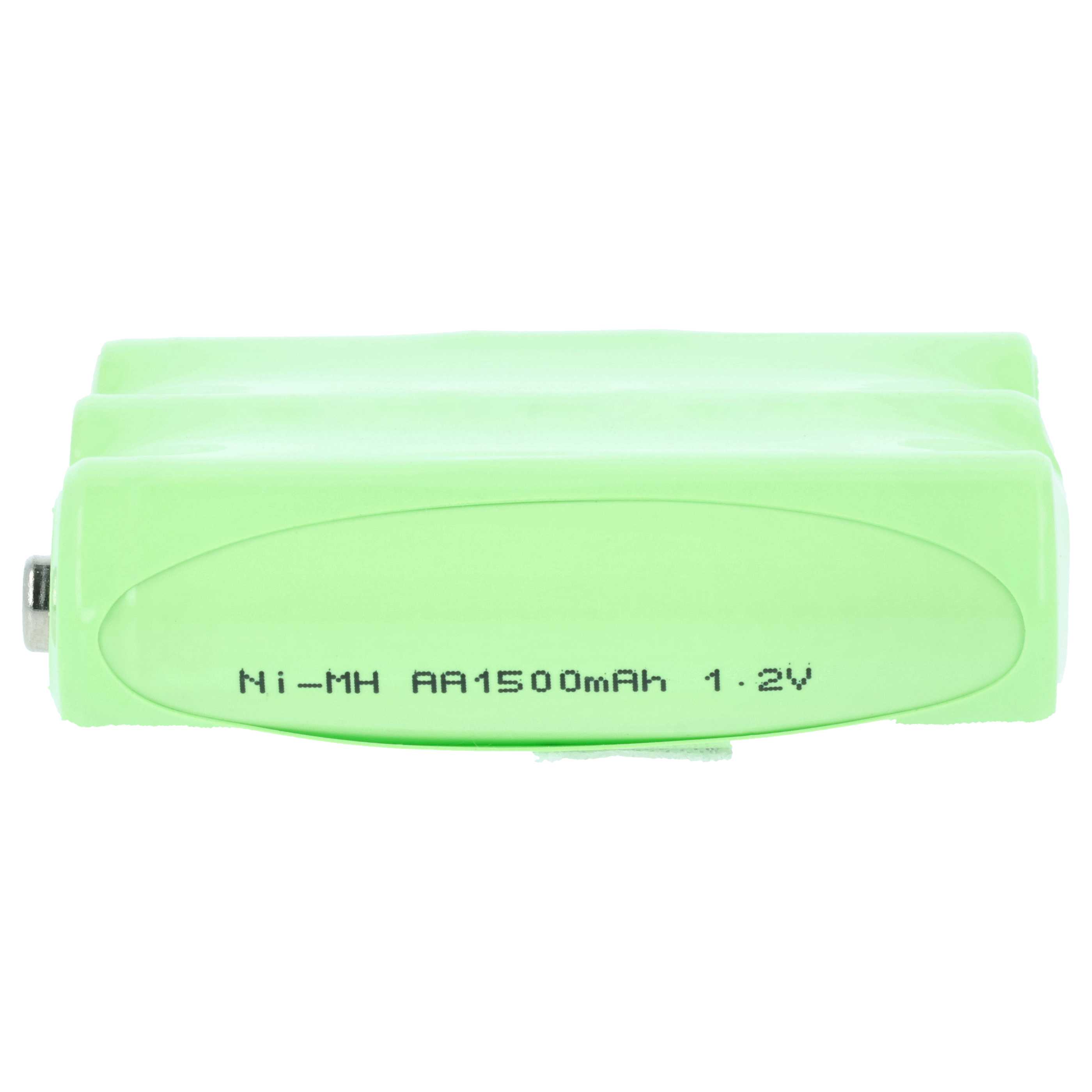 Radio 5x Battery replaces Midland PB-X7, BATT10, AVP13 - 1500 mAh 3.6 V NiMH