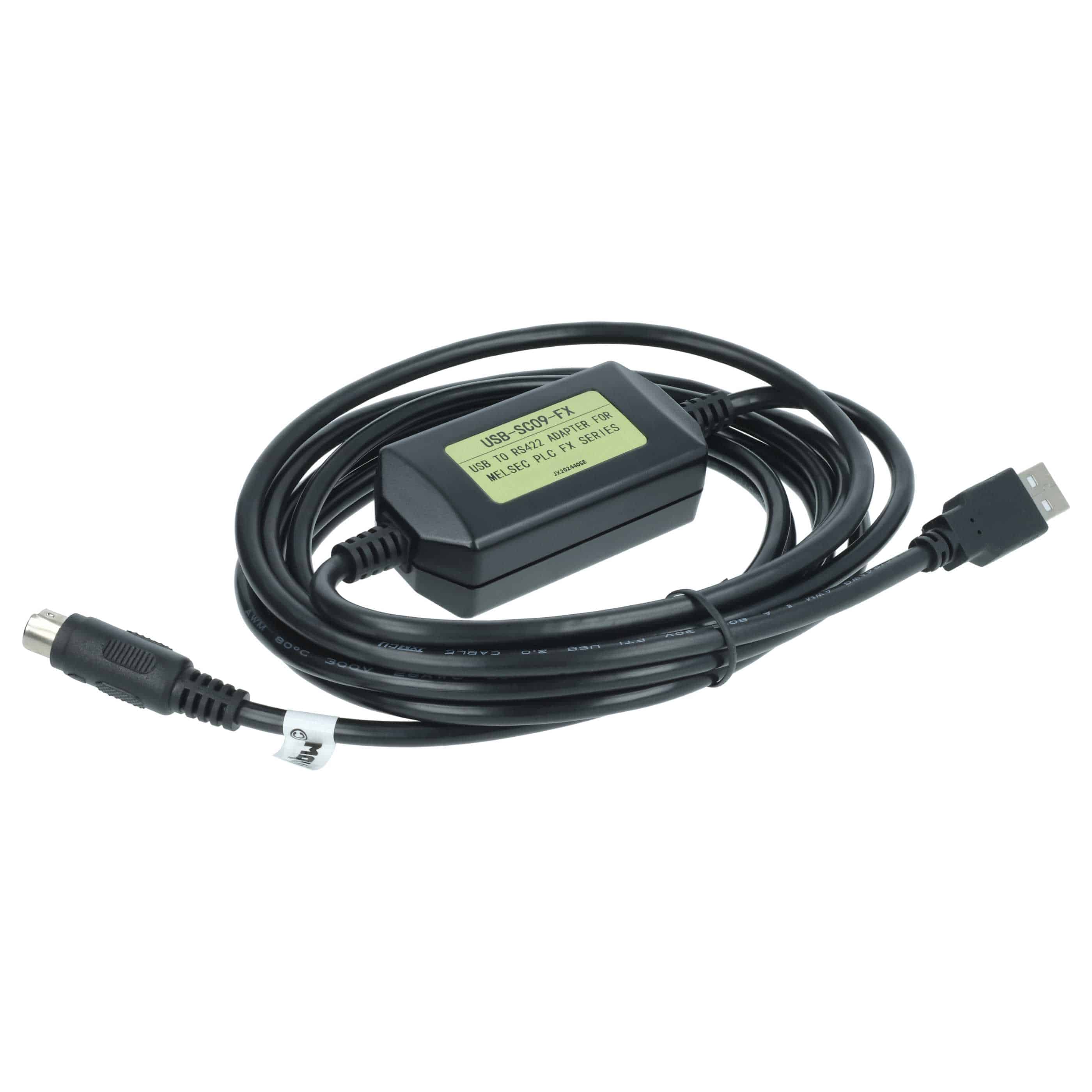 Cable de programación PLC reemplaza Mitsubishi USB-SC09-FX