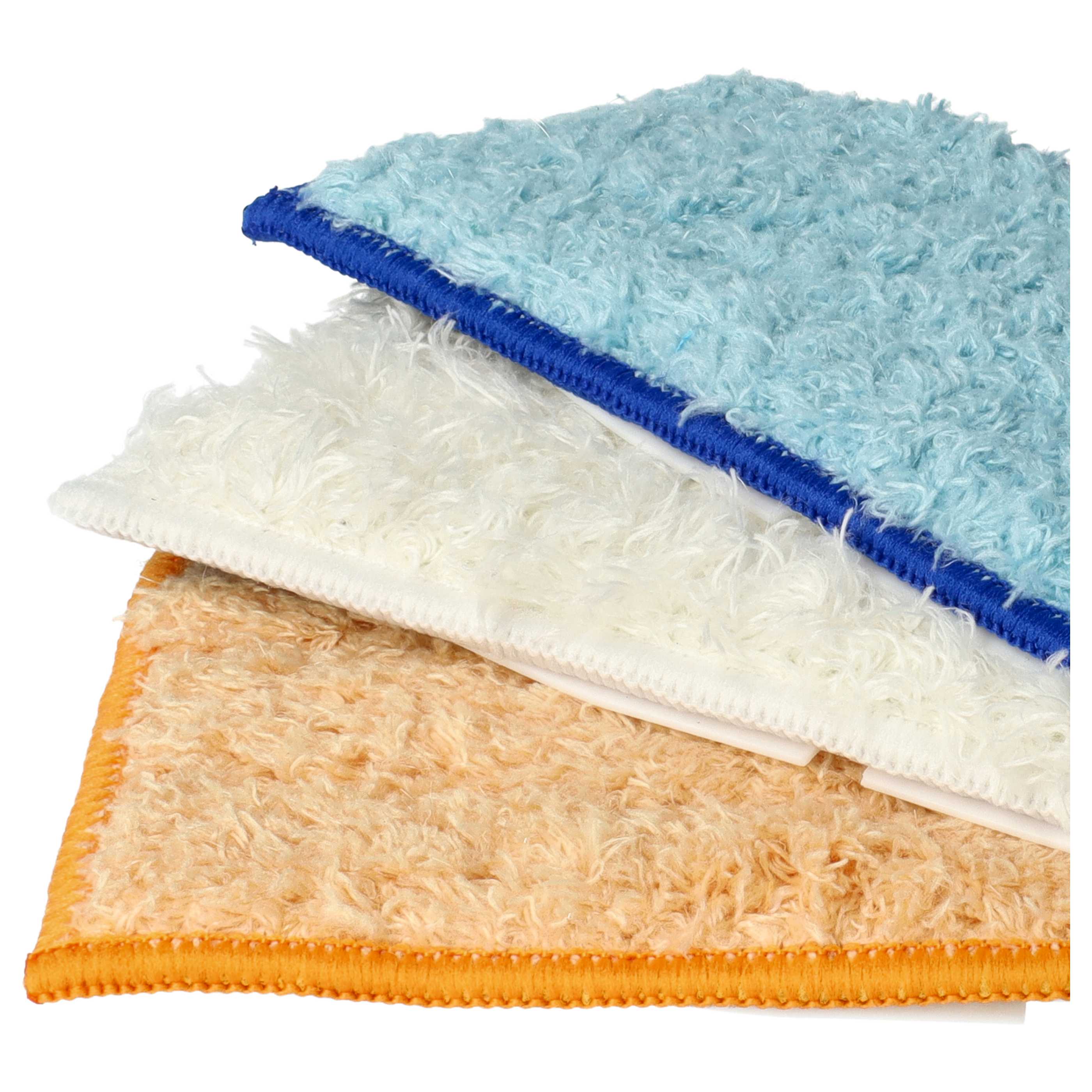 Cleaning Cloth Set (9 Part) suitable for iRobot Braava Jet 240, 250 Robot Vacuum - plastic