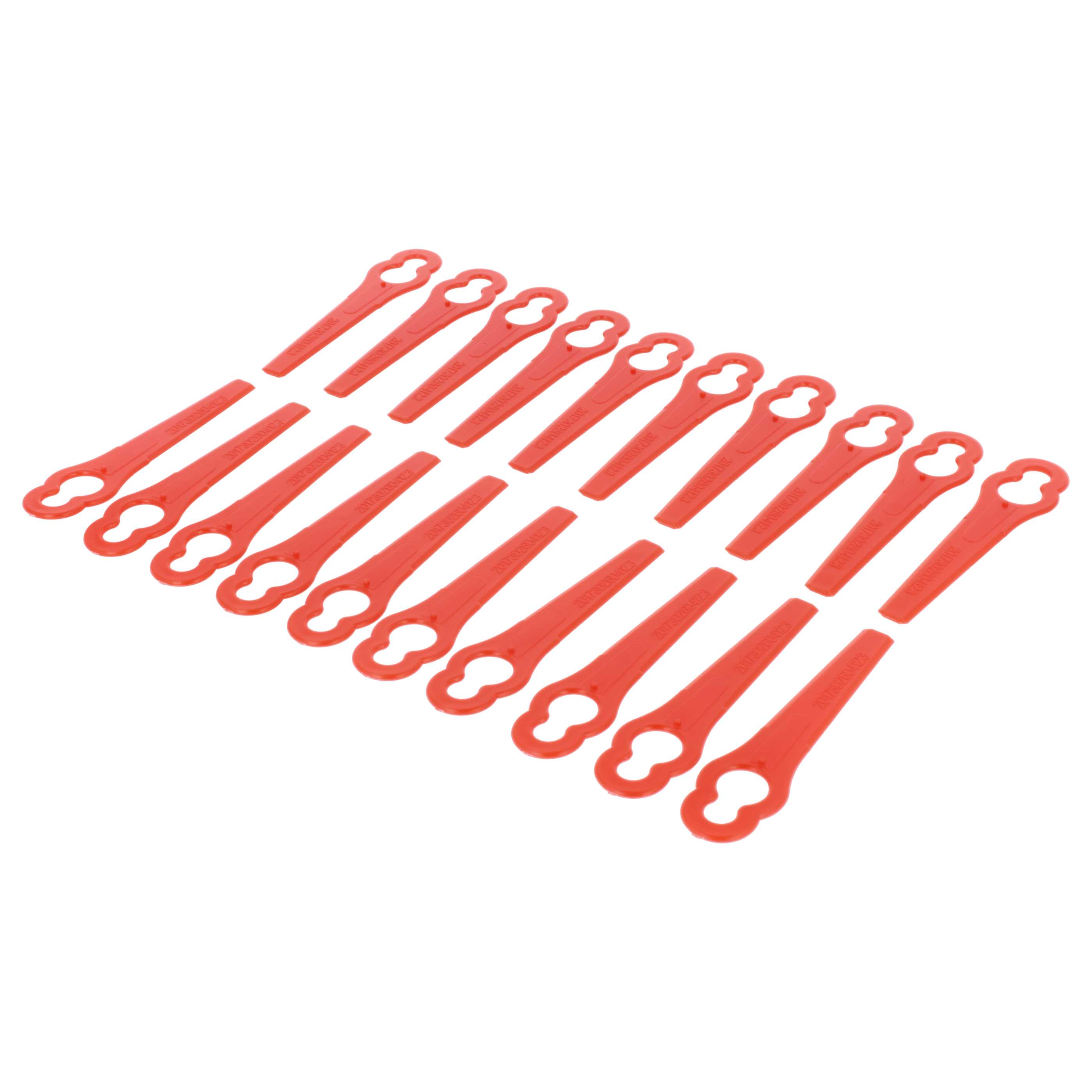 20x Exchange Blade replaces ALM BQ026 Cordless Strimmer etc.plasticred
