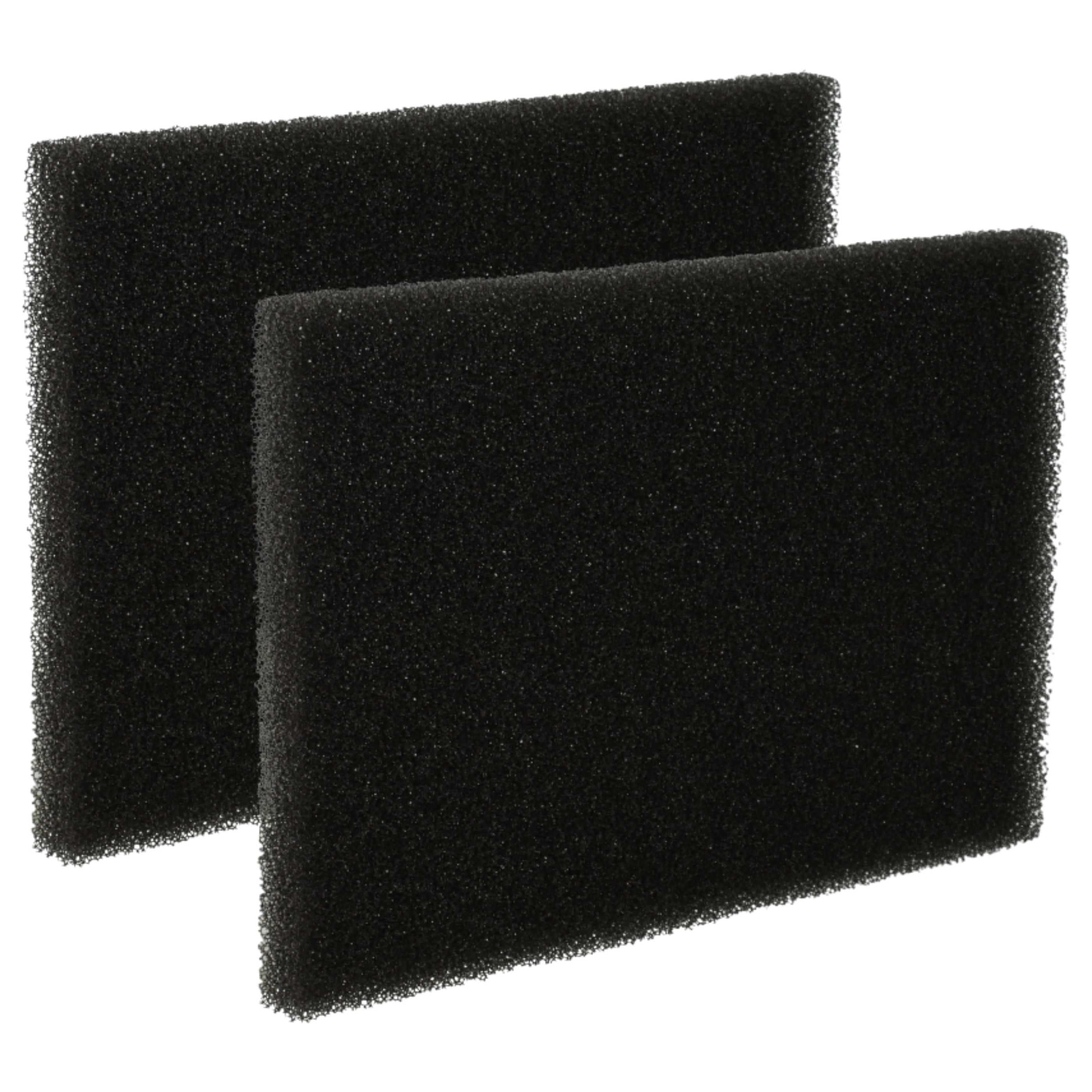 2x foam filter replaces 109616800/8, 421000466500/7, 1096168008 for Privileg Vacuum Cleaner, 8 x 12 cm
