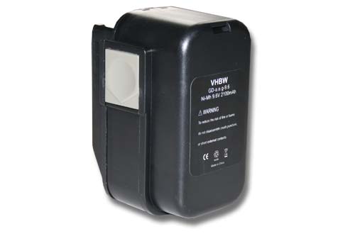 Batteria per attrezzo sostituisce BX9.6 - 2100 mAh, 9,6 V, NiMH