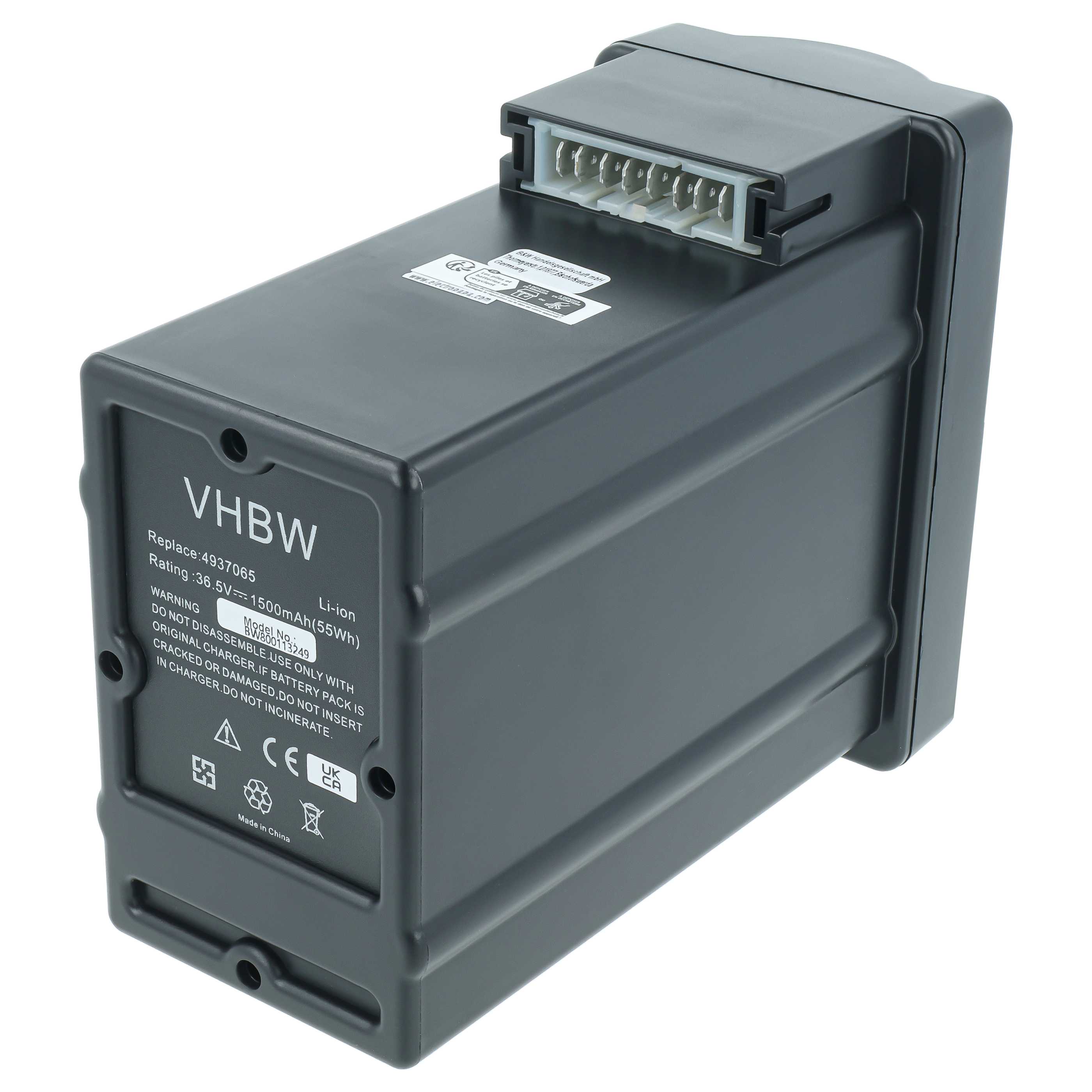 Batterie remplace Wolf Garten Li-Ion Power-Pack 1, 4939090 outil électrique Wolf Garten - 1,5Ah 36V Li-ion