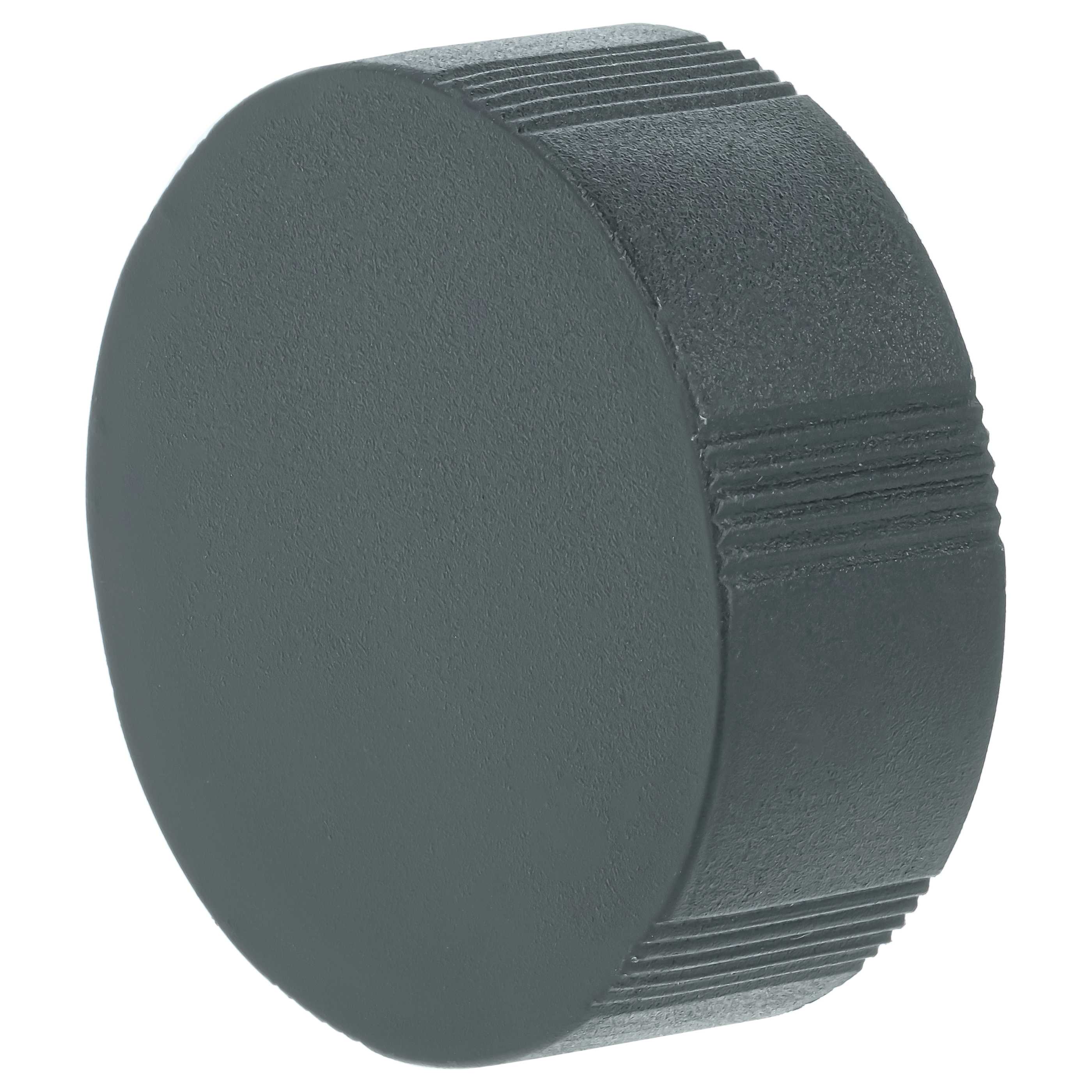 Capuchon d'objectif pour occulaire de jumelles avec 30 mm de diamètre - noir, encastrable