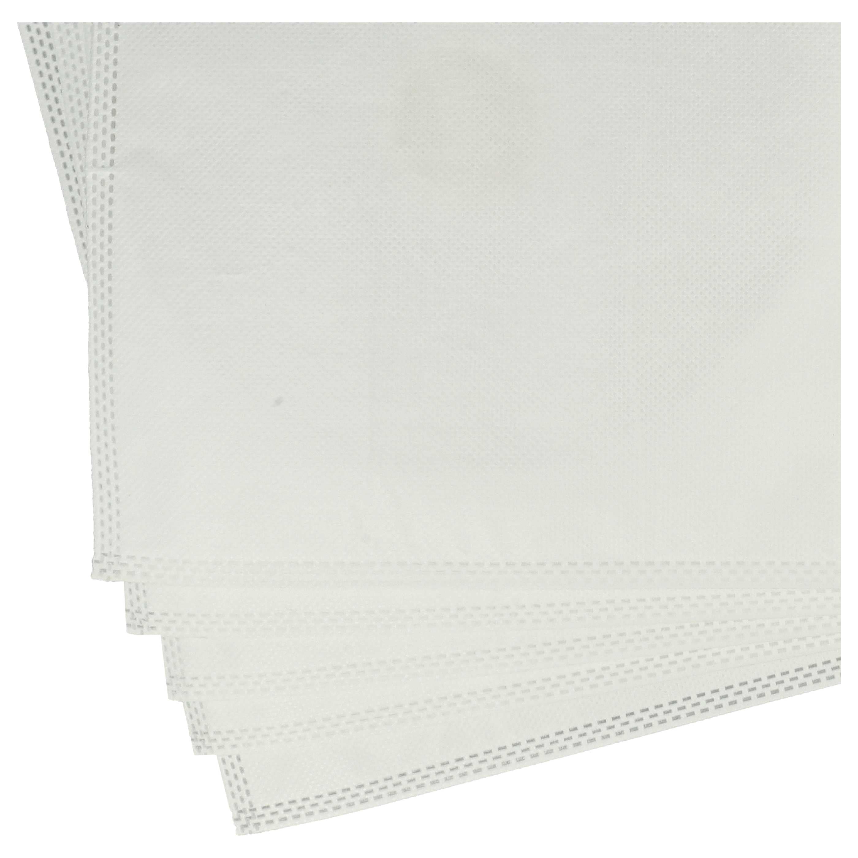5x Sac remplace Wirbel 895041 pour aspirateur Wirbel - microfibre non tissée
