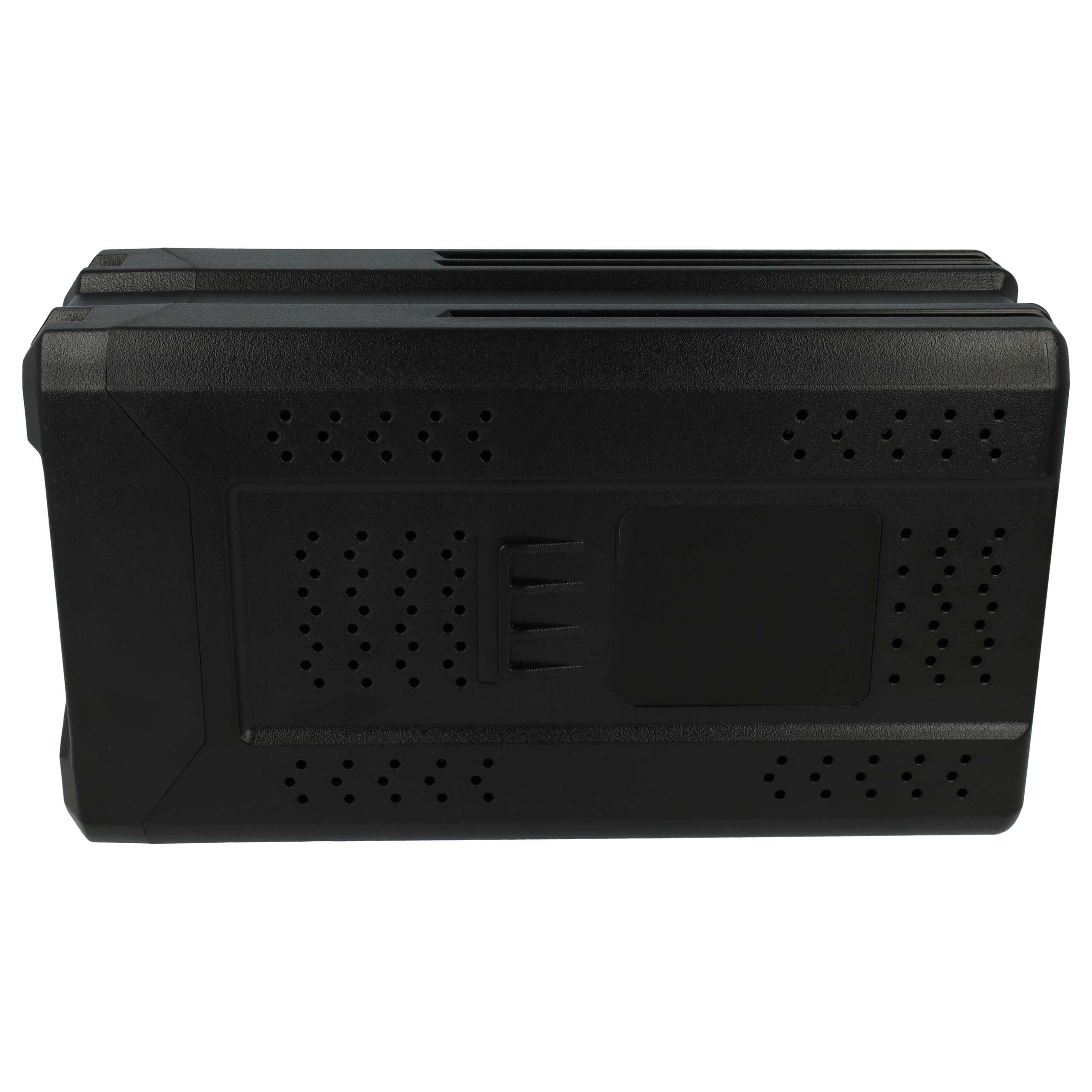 2x Battery replaces Greenworks GL500, GL600, GL900, G82B25, GL250, GL400 - 4000 mAh 82 V Li-Ion, black