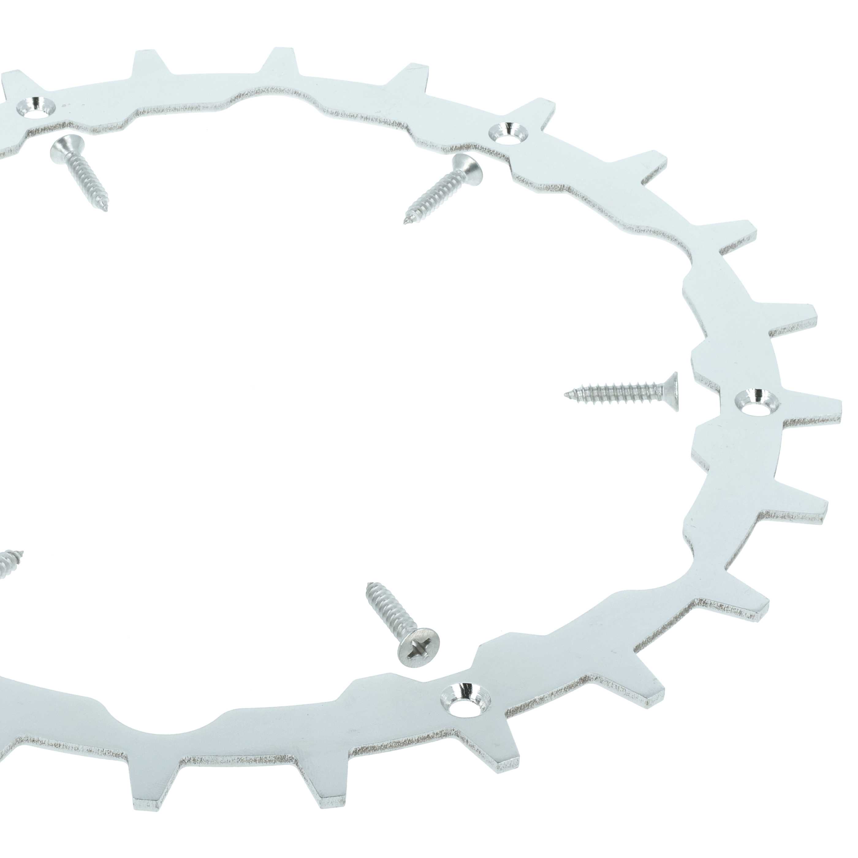 2x Spikes suitable for Gardena SILENO city 250, 400, 500, 250 Smart Robot Mower - Stainless Steel, 24 Teeth