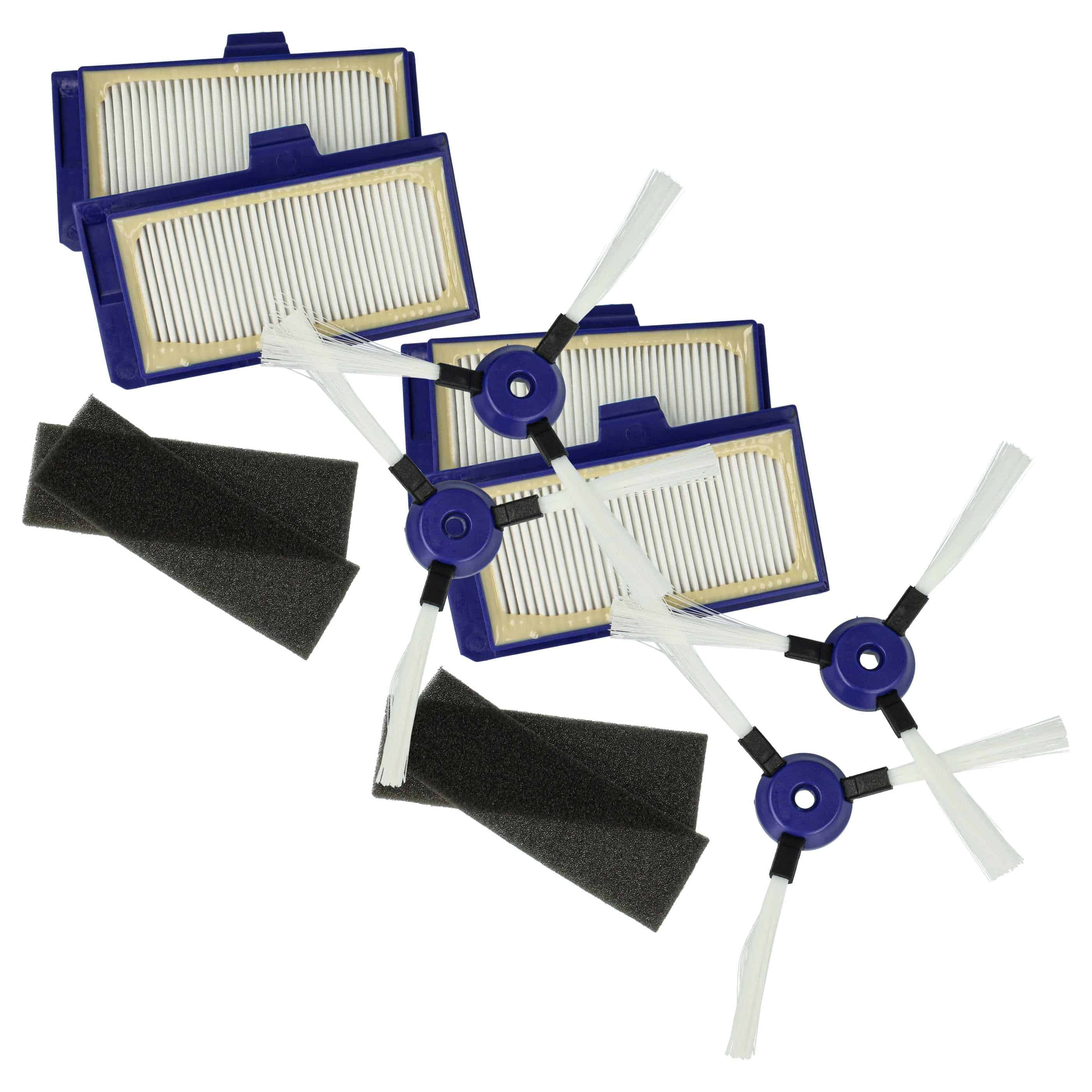 Kit d'entretien 12 pièces remplace Rowenta ZR710101 pour robot aspirateur