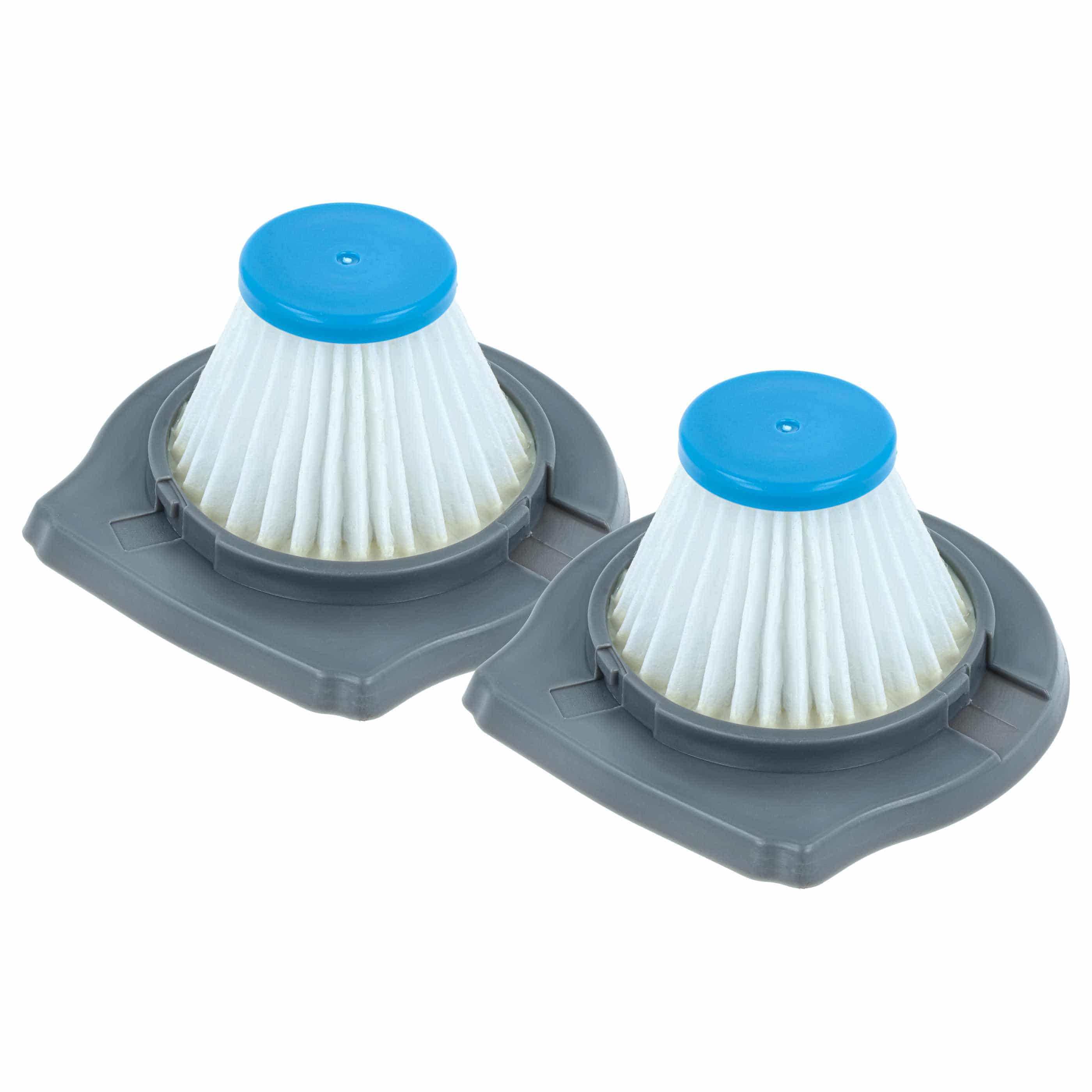 2x Filter replaces Black & Decker HLVCF10 for Black & Decker Vacuum Cleaner