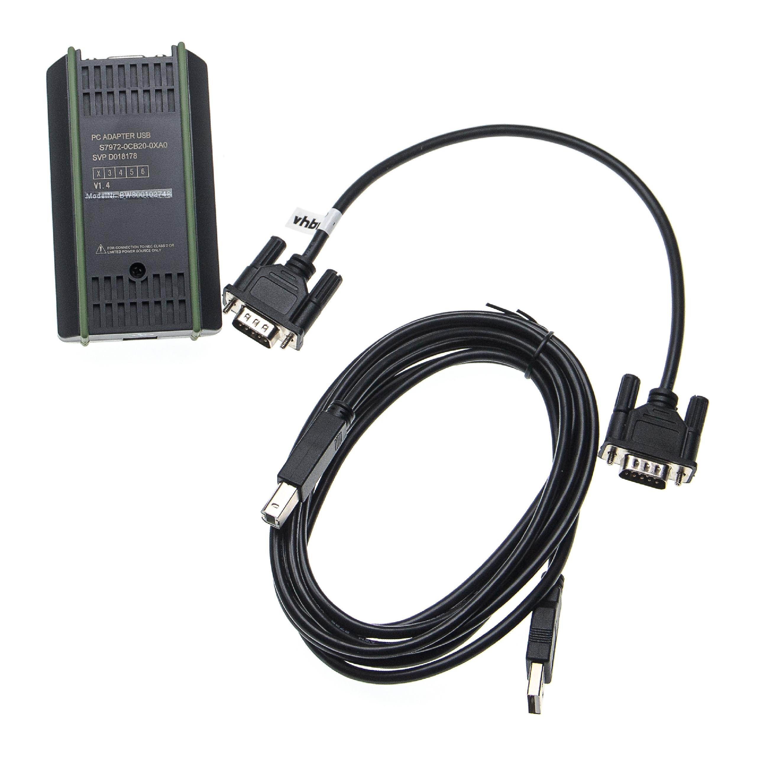 Cable de programación PLC, MPI reemplaza Siemens 6ES7 972-0CB20-0XA0 para radio