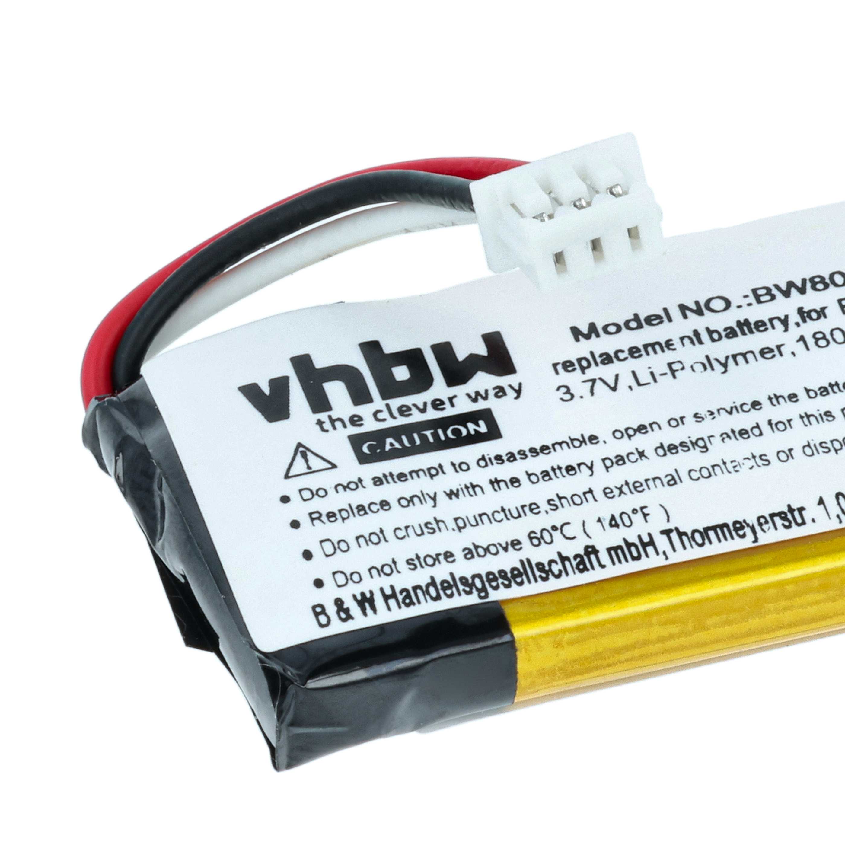 Wireless Headset Battery Replacement for Sennheiser 504374, BATT-03 - 180 mAh 3.7 V Li-Ion