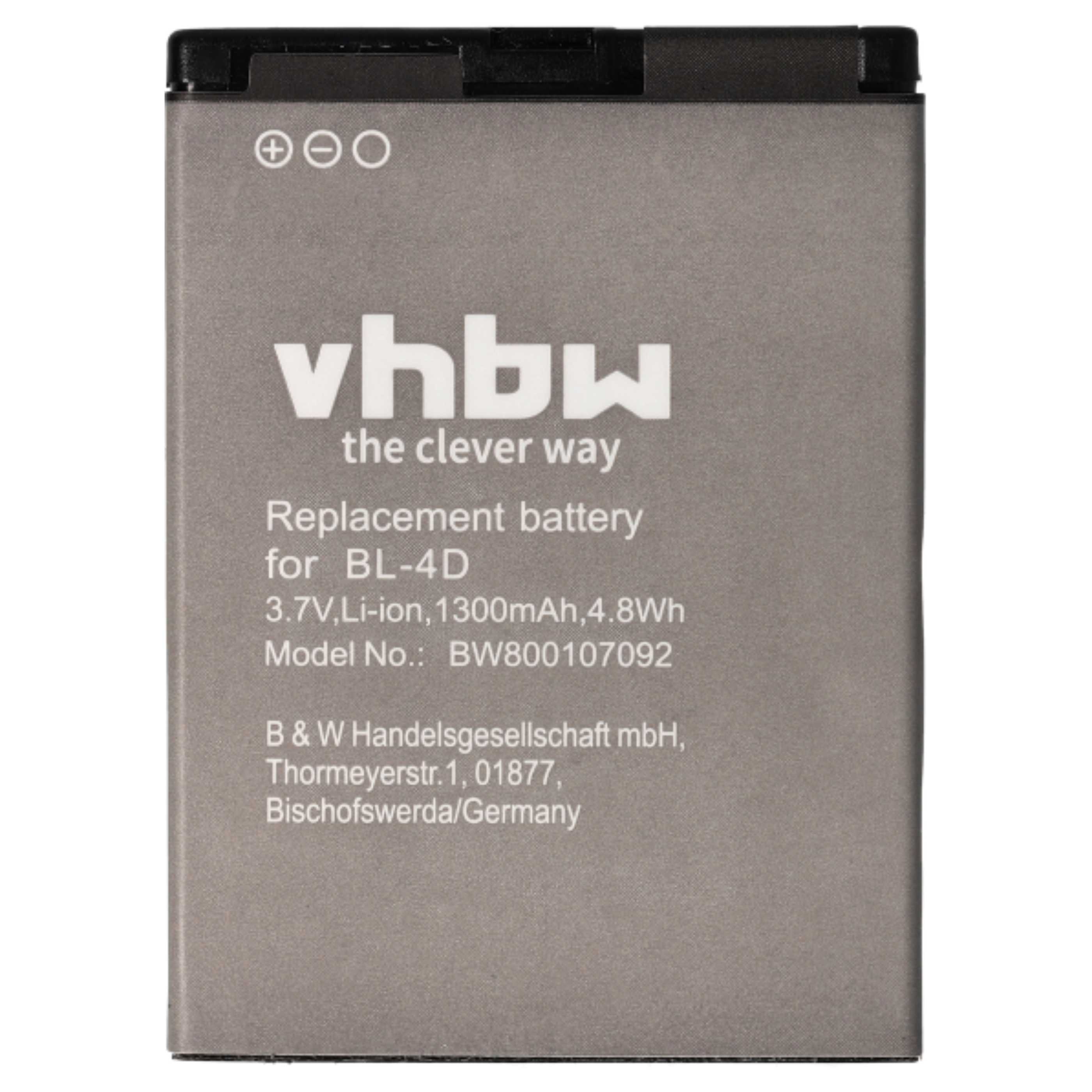Akumulator do telefonu smartfona zamiennik Doro RCB571 - 1300 mAh 3,7 V Li-Ion
