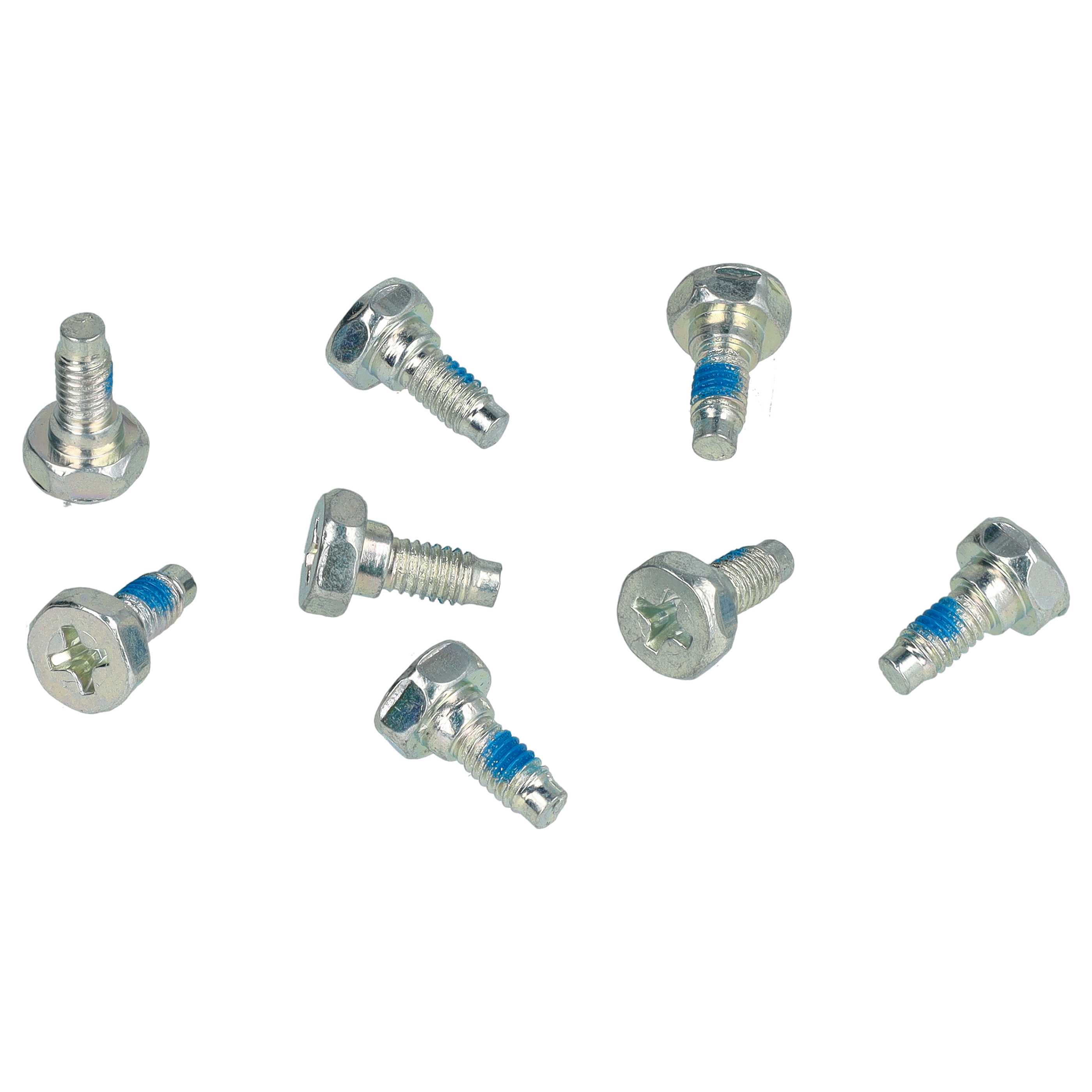 16x Lames remplace Arnold 1111-M6-1008 pour tondeuse – Couteaux acier chrome-carbone, Silber