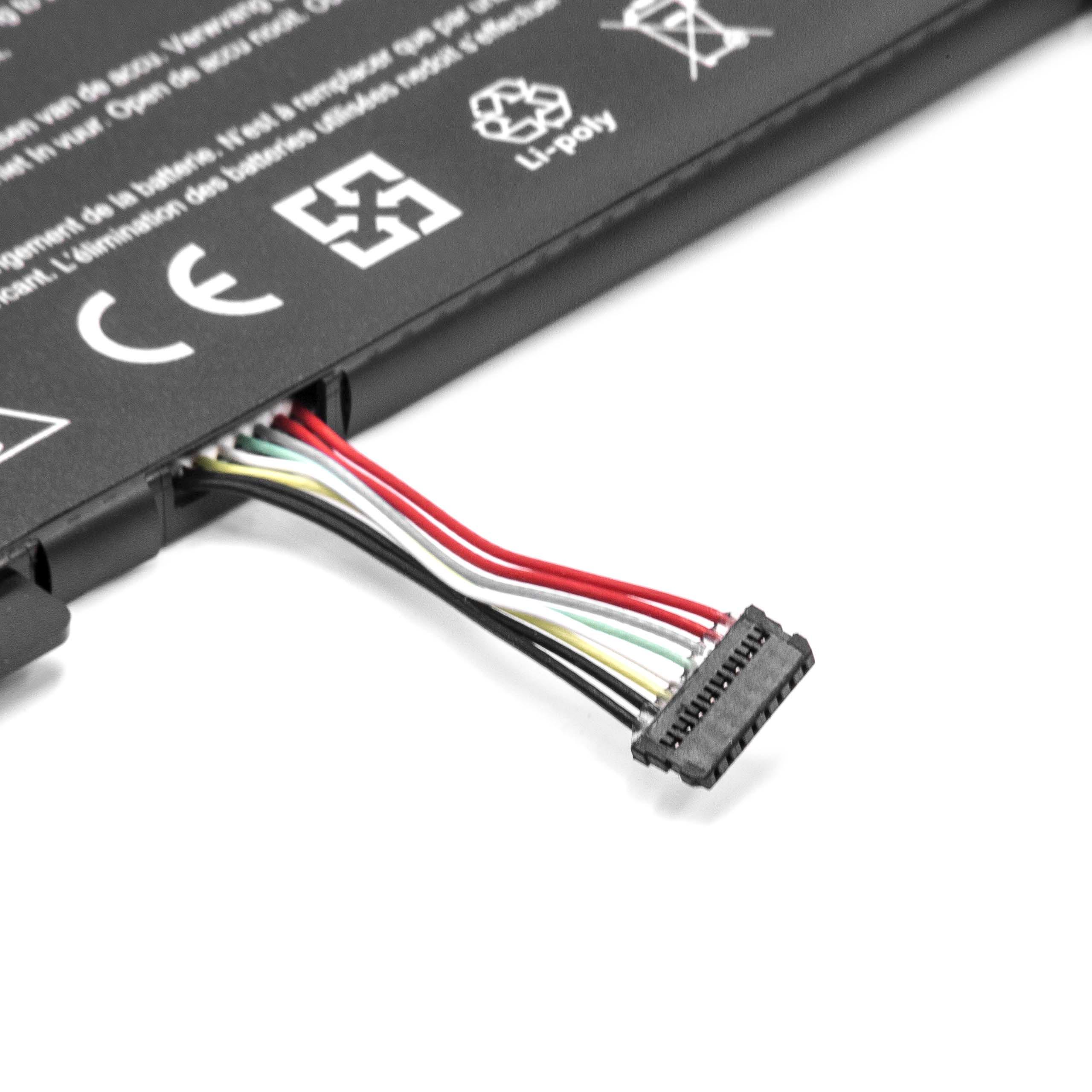 Notebook Battery Replacement for Lenovo 5B10K88299, 5B10K87722, 5B10K87720 - 3750mAh 7.6V Li-polymer, black