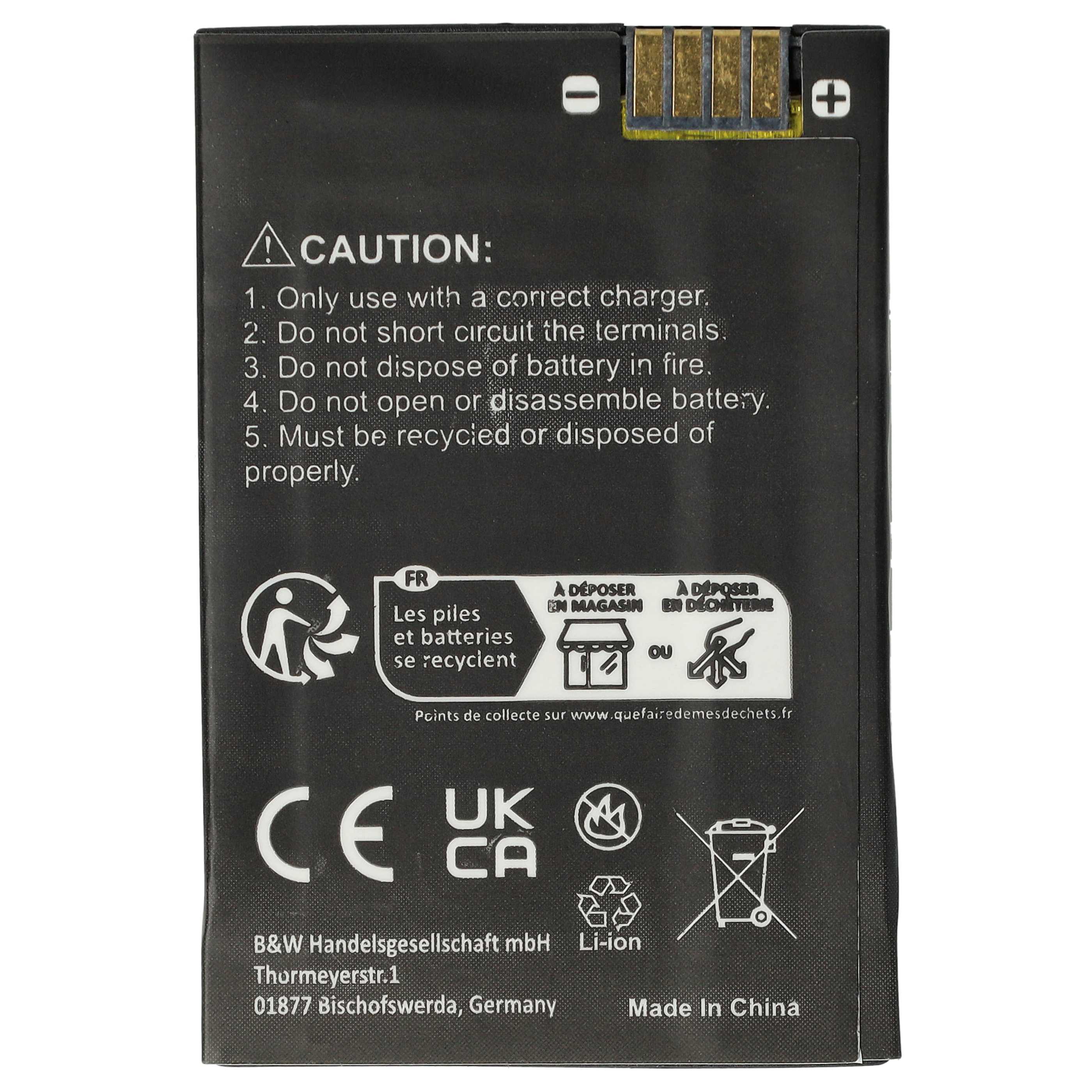 Radio 10x Battery replaces Motorola BT90, HKNN4013A, HKLN4440B, BT110, BT60, HKNN4013B - 1800 mAh 3.7 V Li-Ion