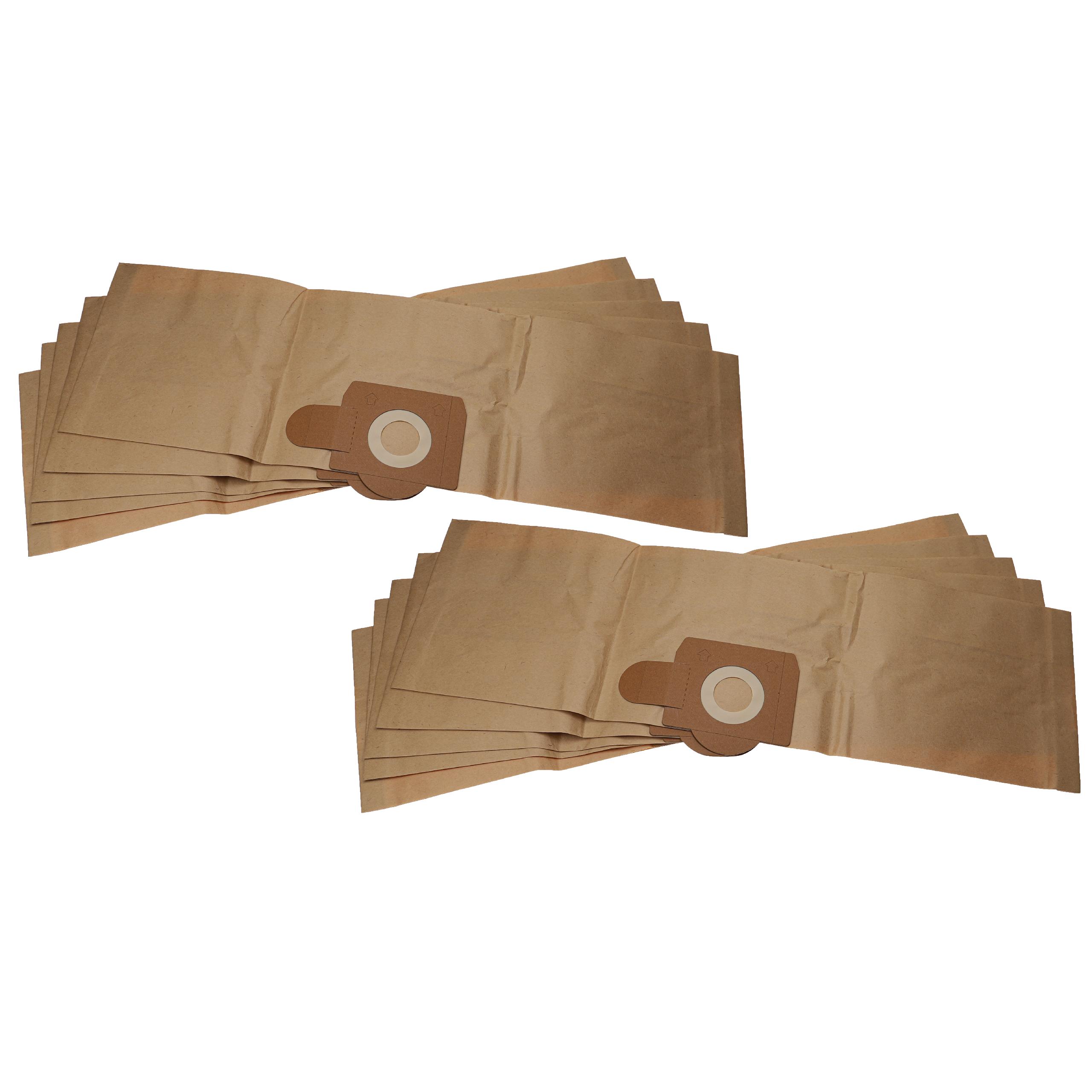 10x Sac remplace Bosch 3165140210454, 2605411150 pour aspirateur Bosch - papier