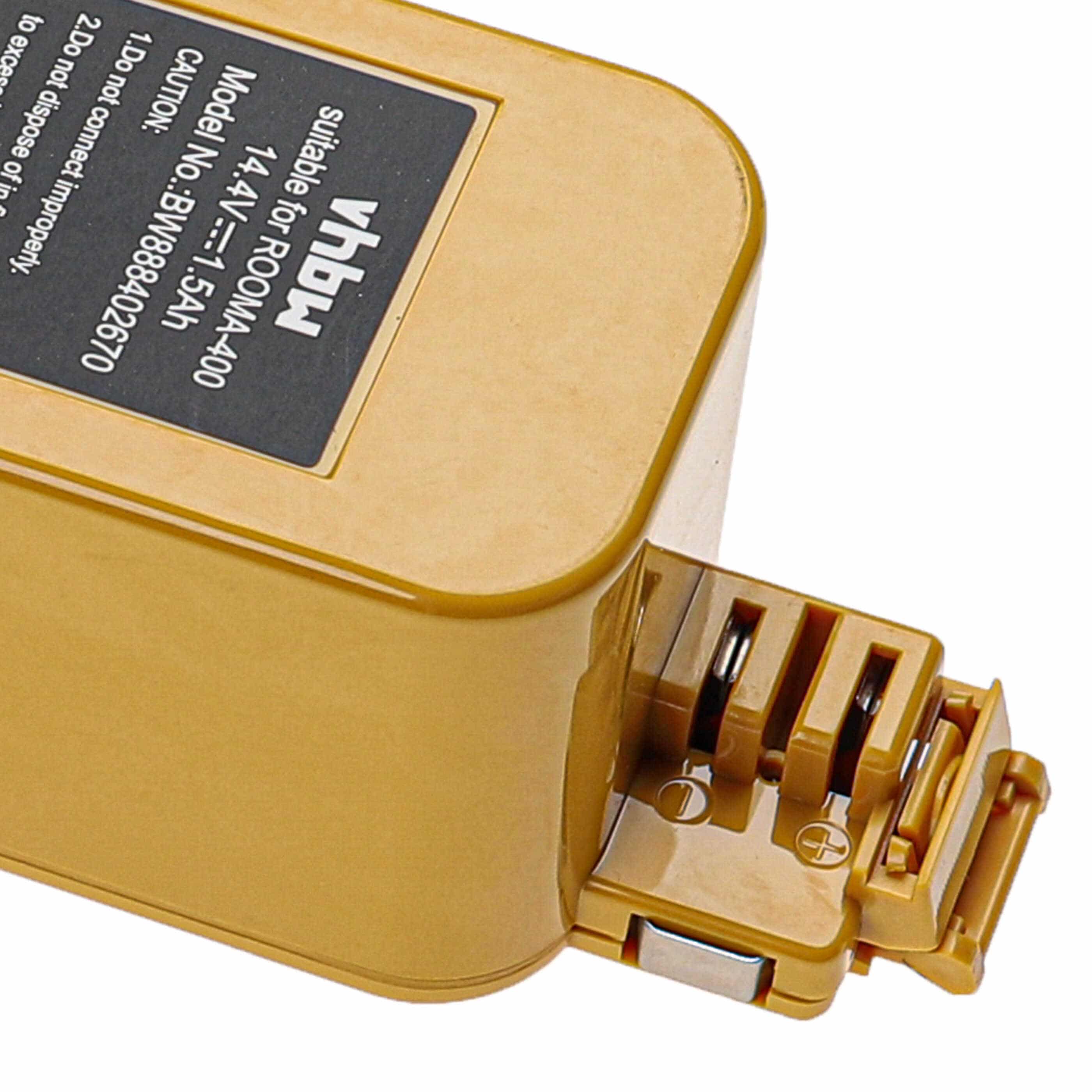 Akumulator do robota zamiennik APS 4905, NC-3493-919, 11700, 17373 - 1500 mAh 14,14 V NiMH, żółty