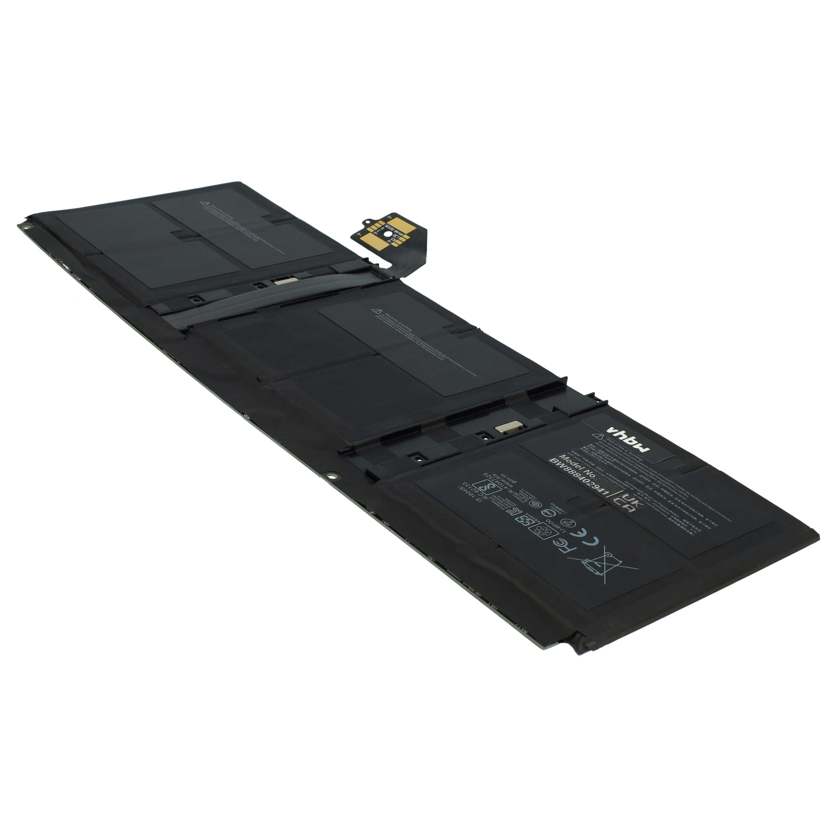 Batterie remplace Microsoft G3HTA052H pour ordinateur portable Microsoft- 6041mAh 7,58V Li-polymère