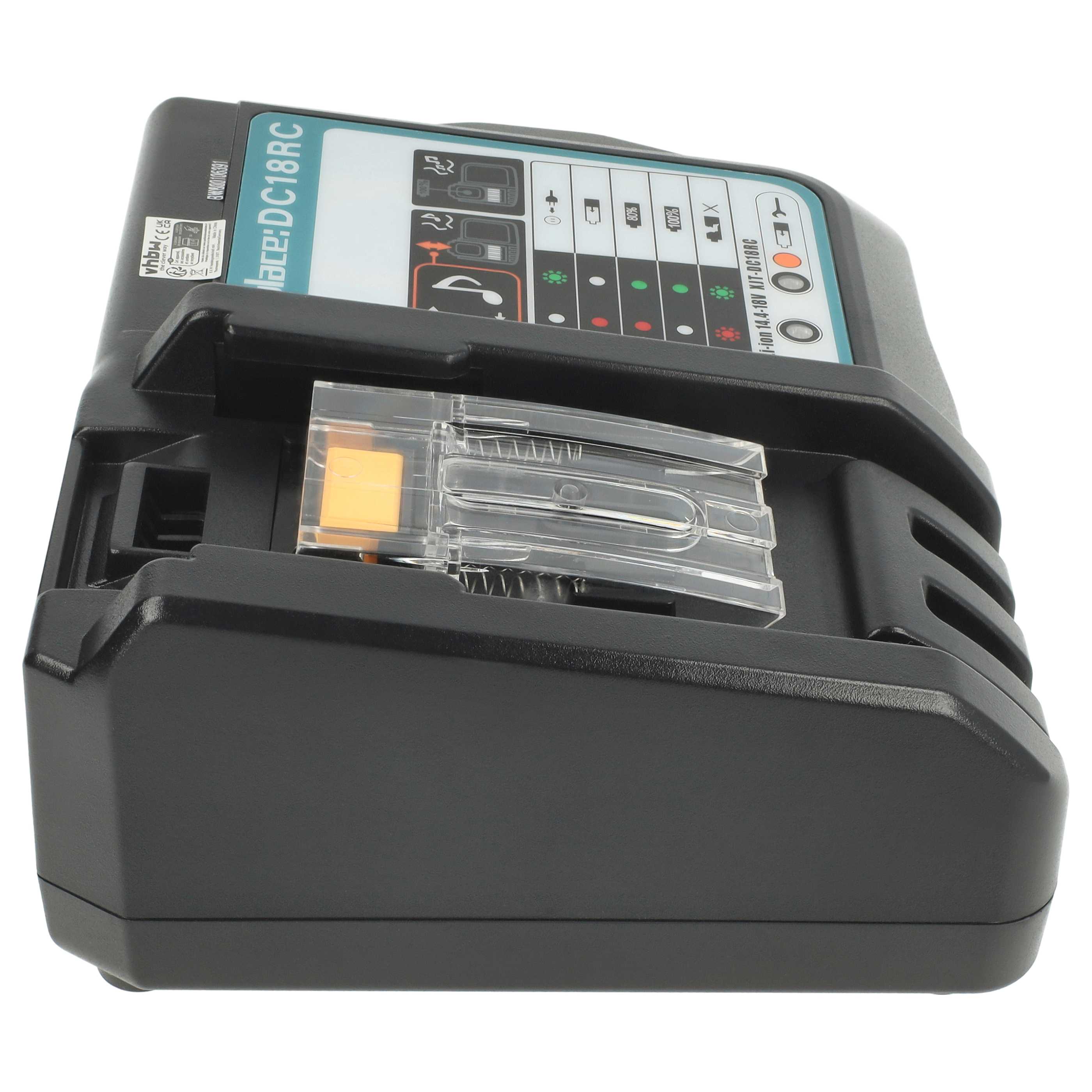 Charger replaces Makita DC18RC, DC18SD, DC18 for Dolmar Power Tool Batteries etc. Li-Ion 14.4 V / 18 V