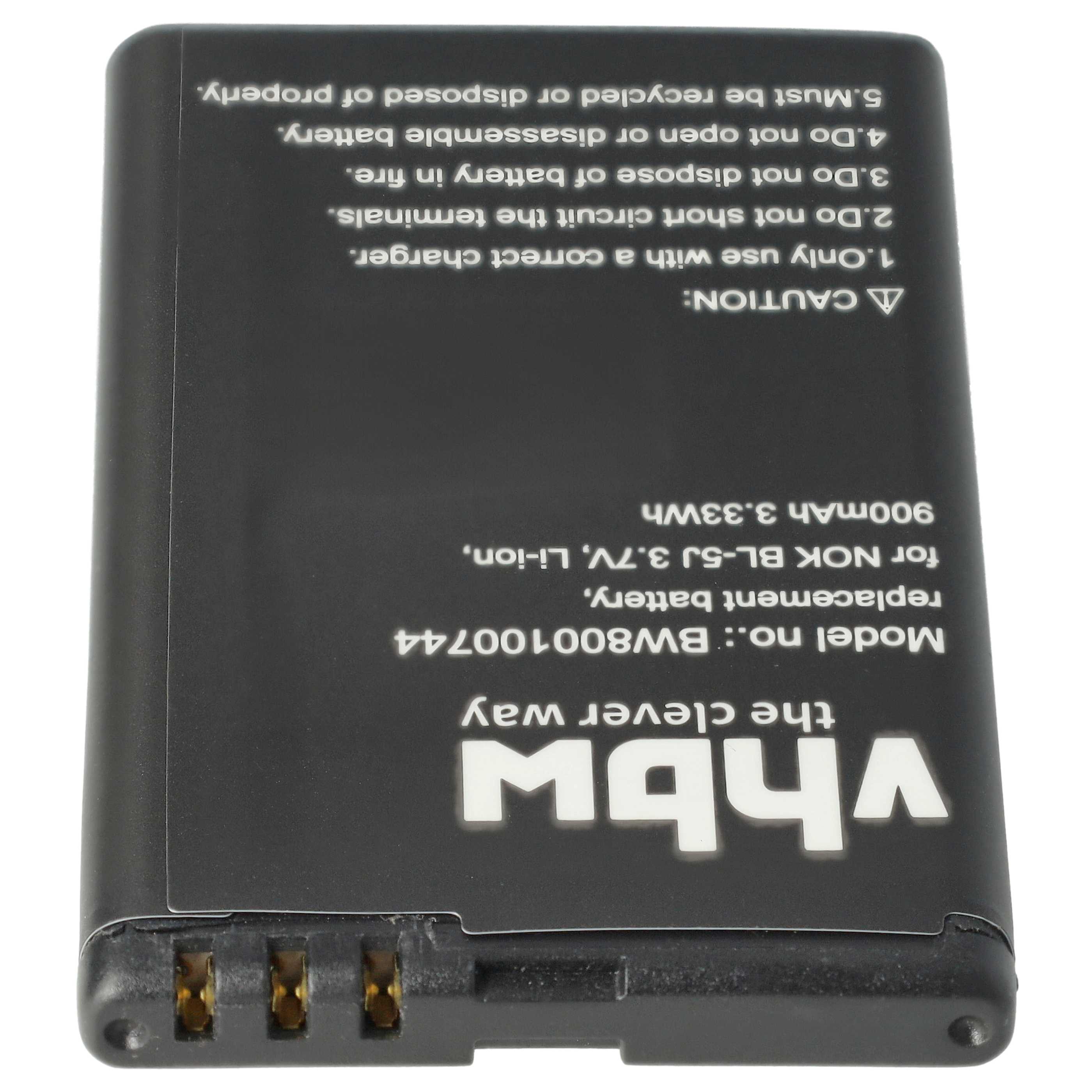 Akumulator do telefonu smartfona zamiennik Doro RCB01 - 900 mAh 3,7 V Li-Ion