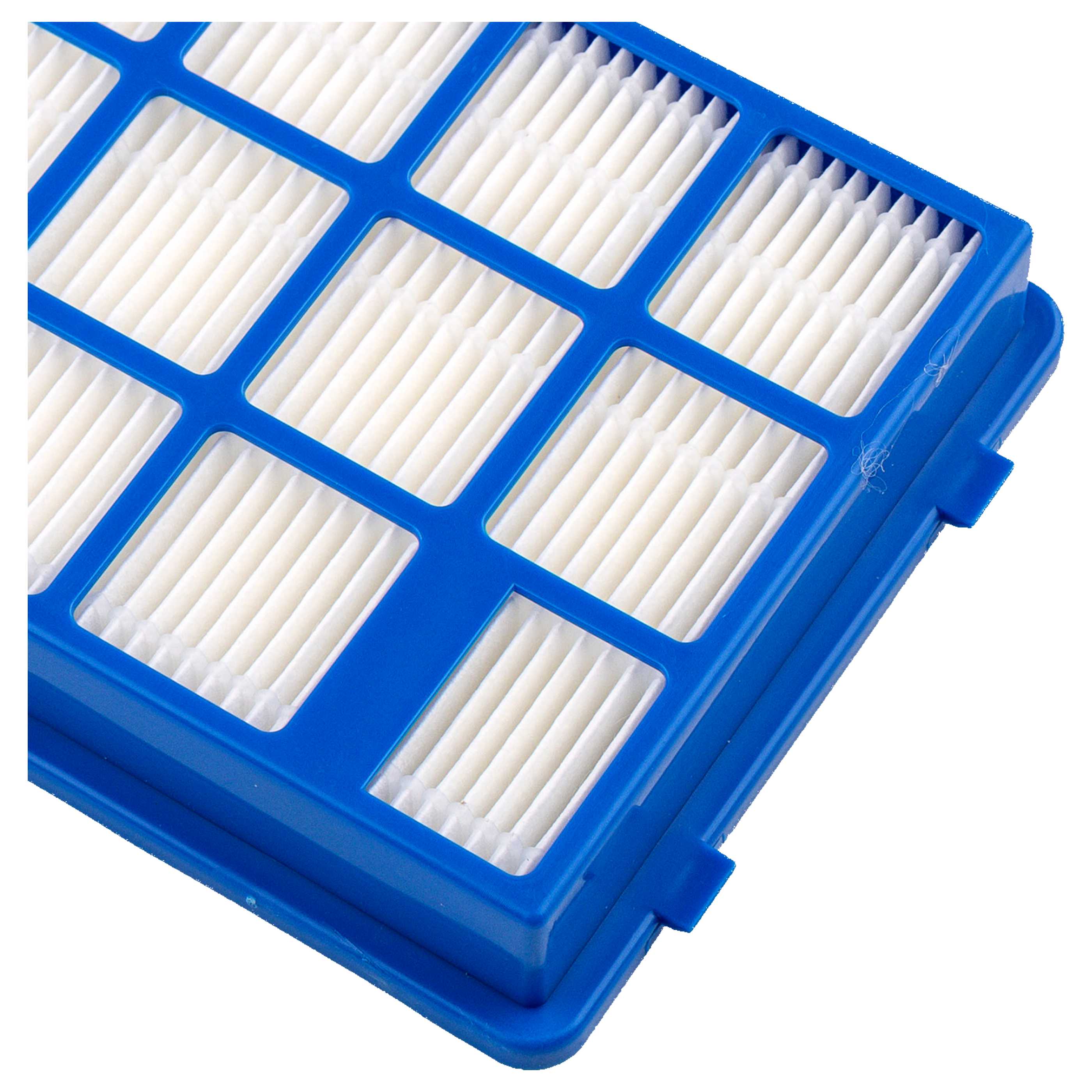 2x Filter replaces Hanseatic 4379046385 for Hanseatic Vacuum Cleaner, filter class H14