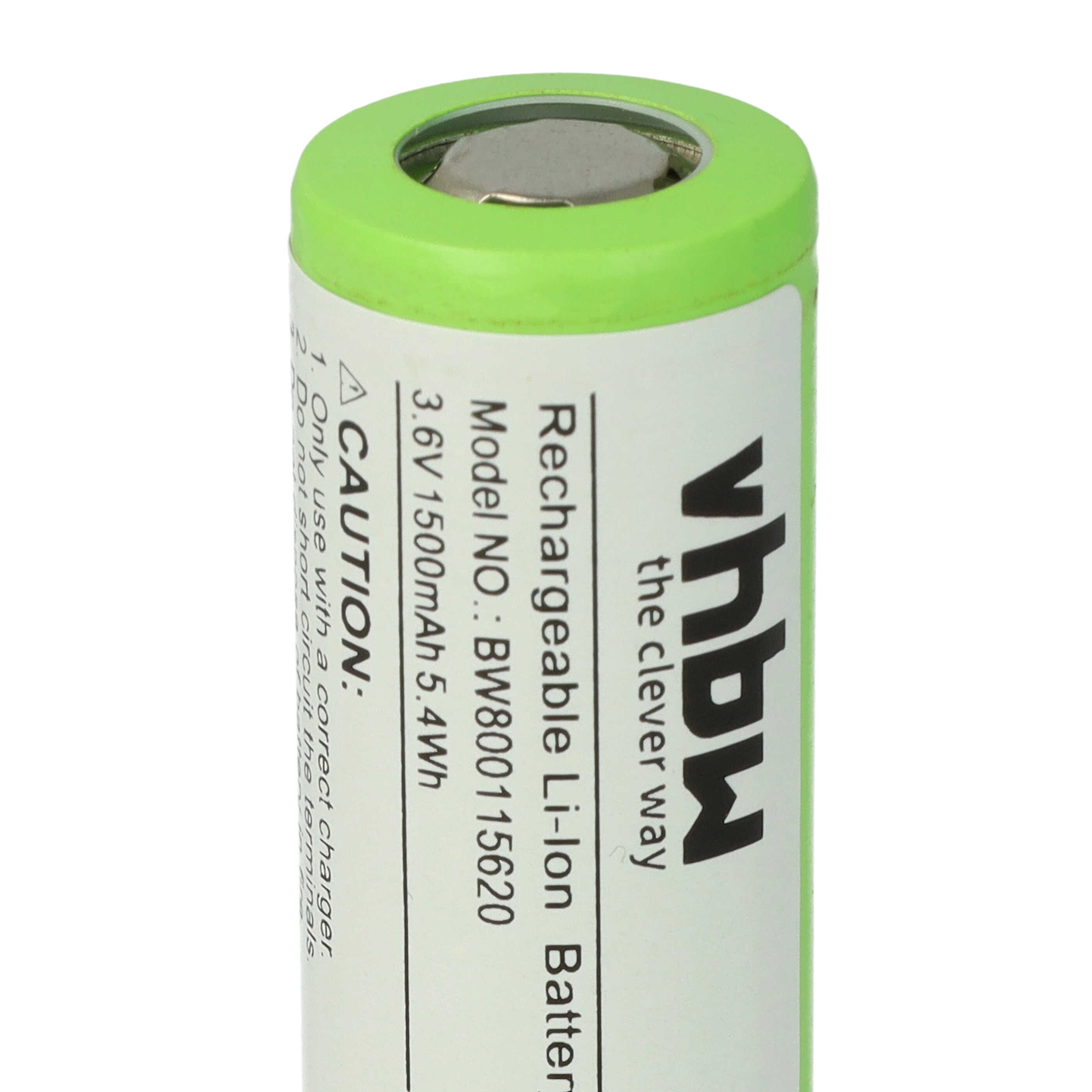 Cellule de batterie - 1500mAh, 3,6V, LiNiMnCoO2