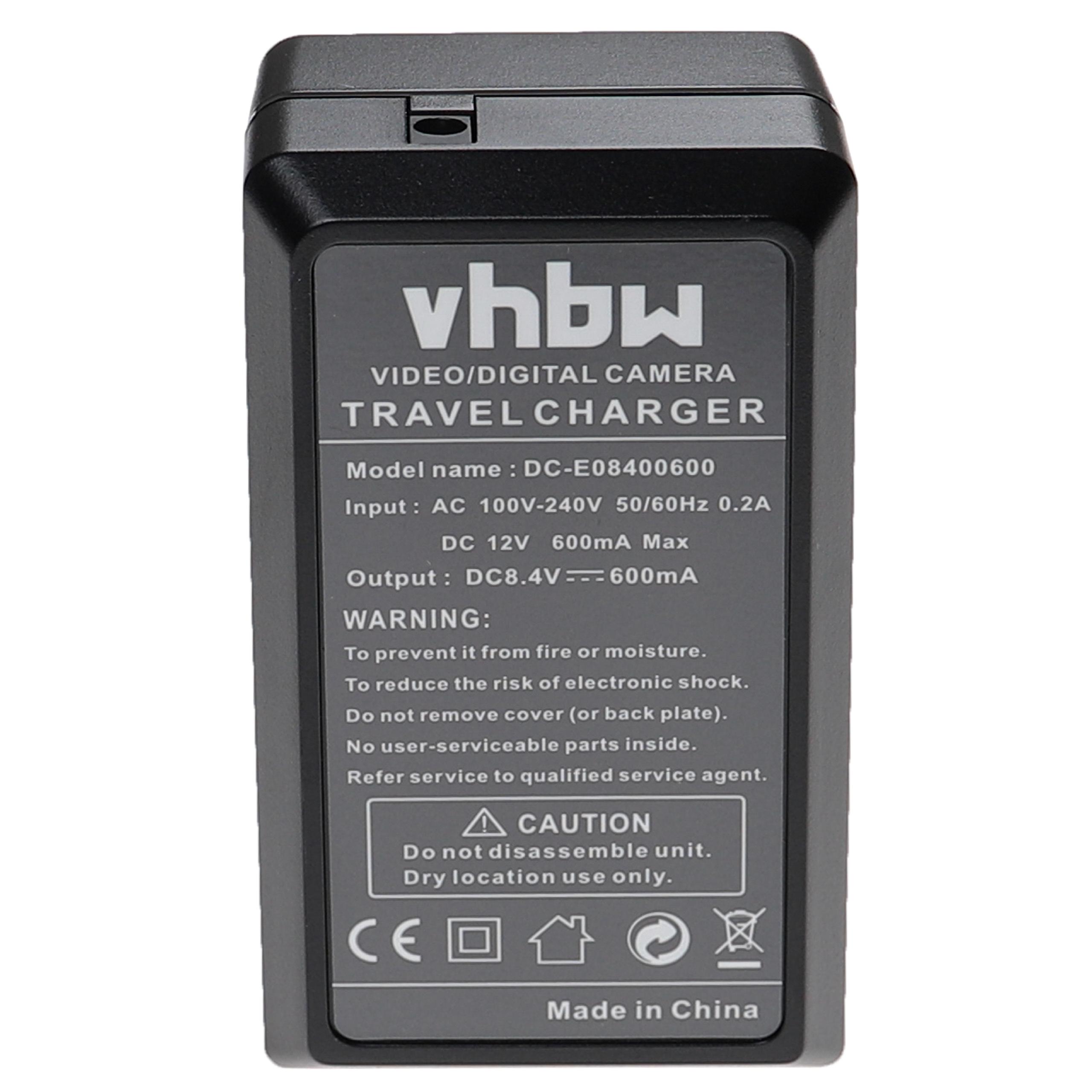 Battery Charger suitable for Panasonic Lumix DC-GH5, DC-S5, DC-S5K, DC-GH5 II Digital Camera - 0.6 A