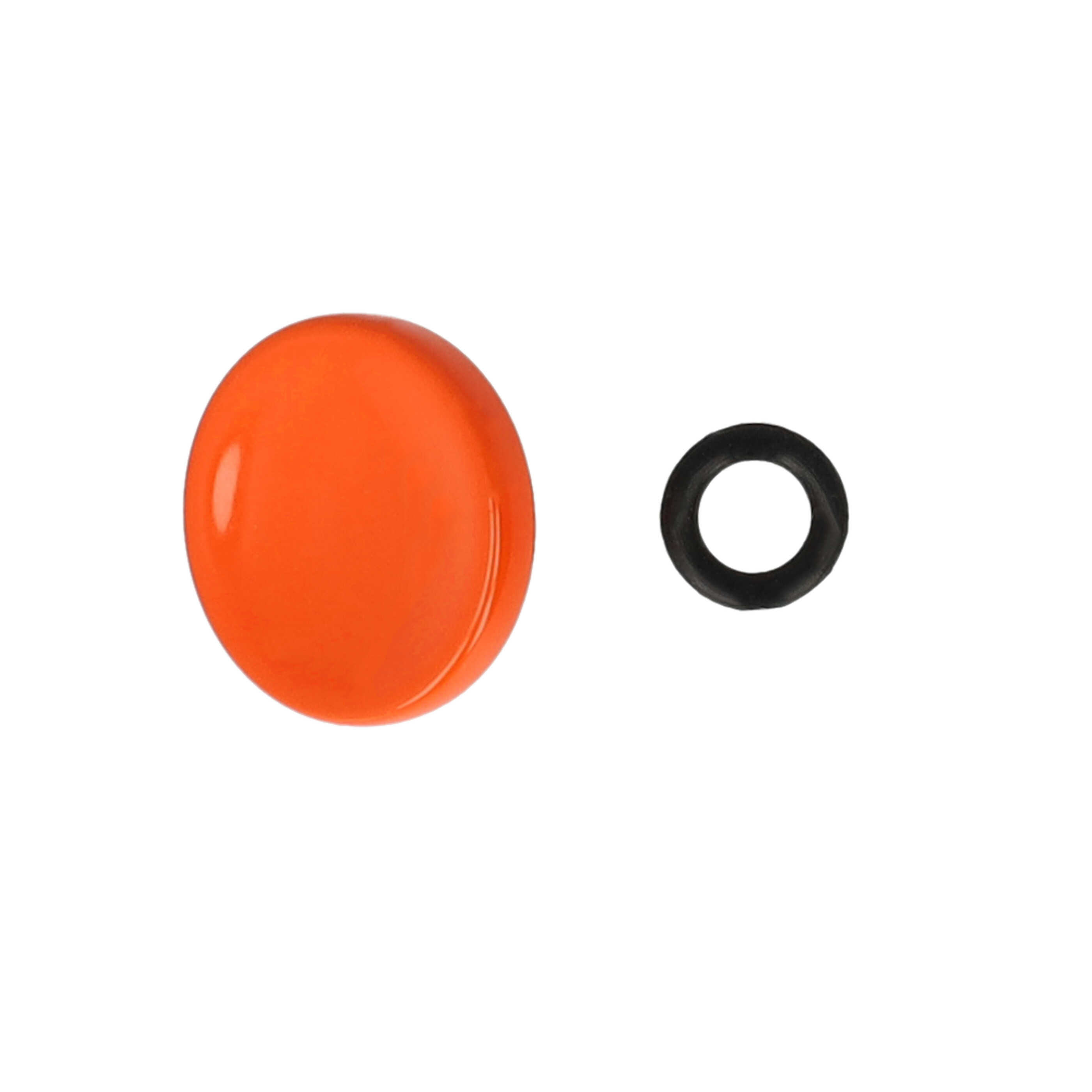 Release Button suitable for X-E1 FujifilmCamera etc. - Metal, Orange