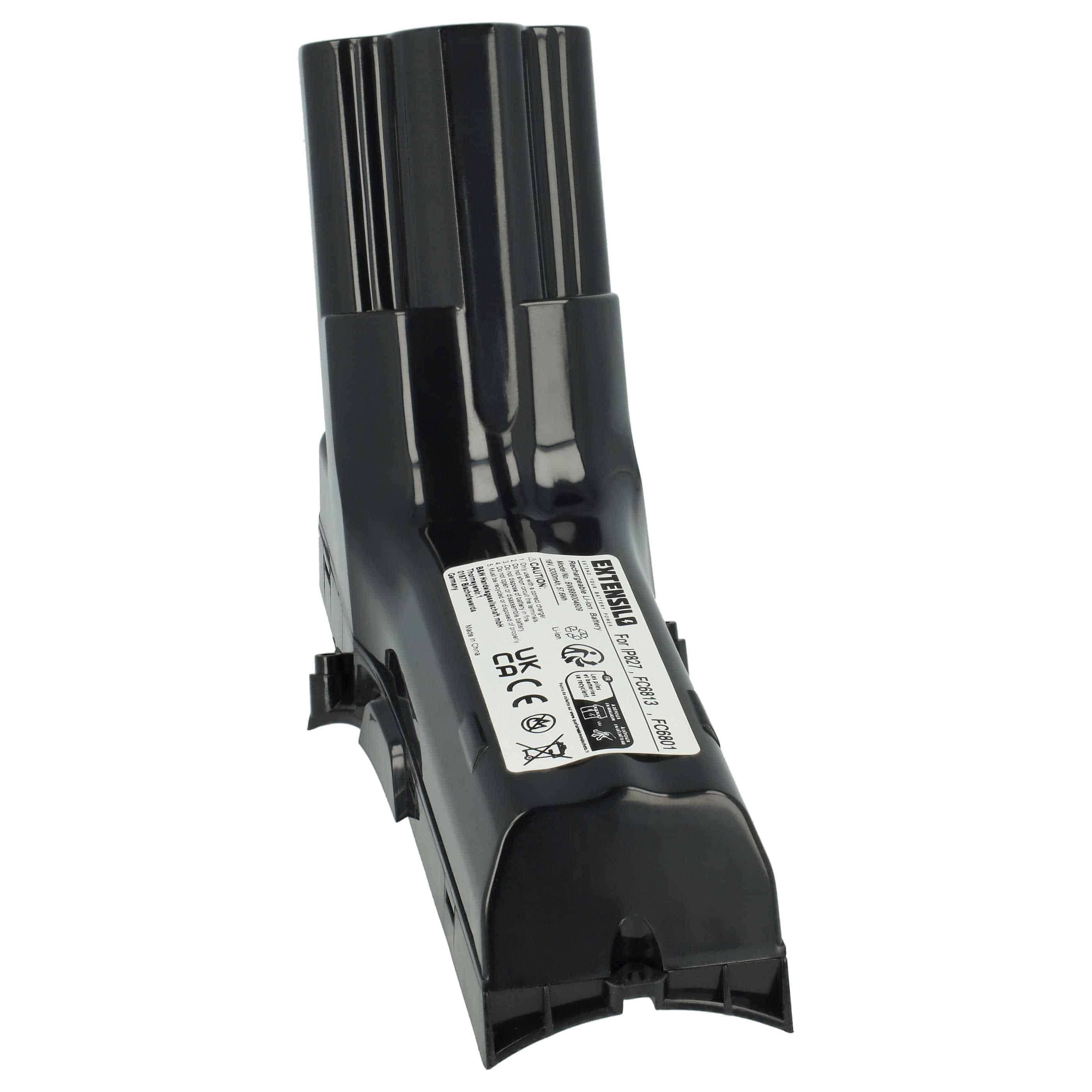 Battery replaces Philips IP827, 300000517621 for Philips 3200mAh, 18V, Li-Ion